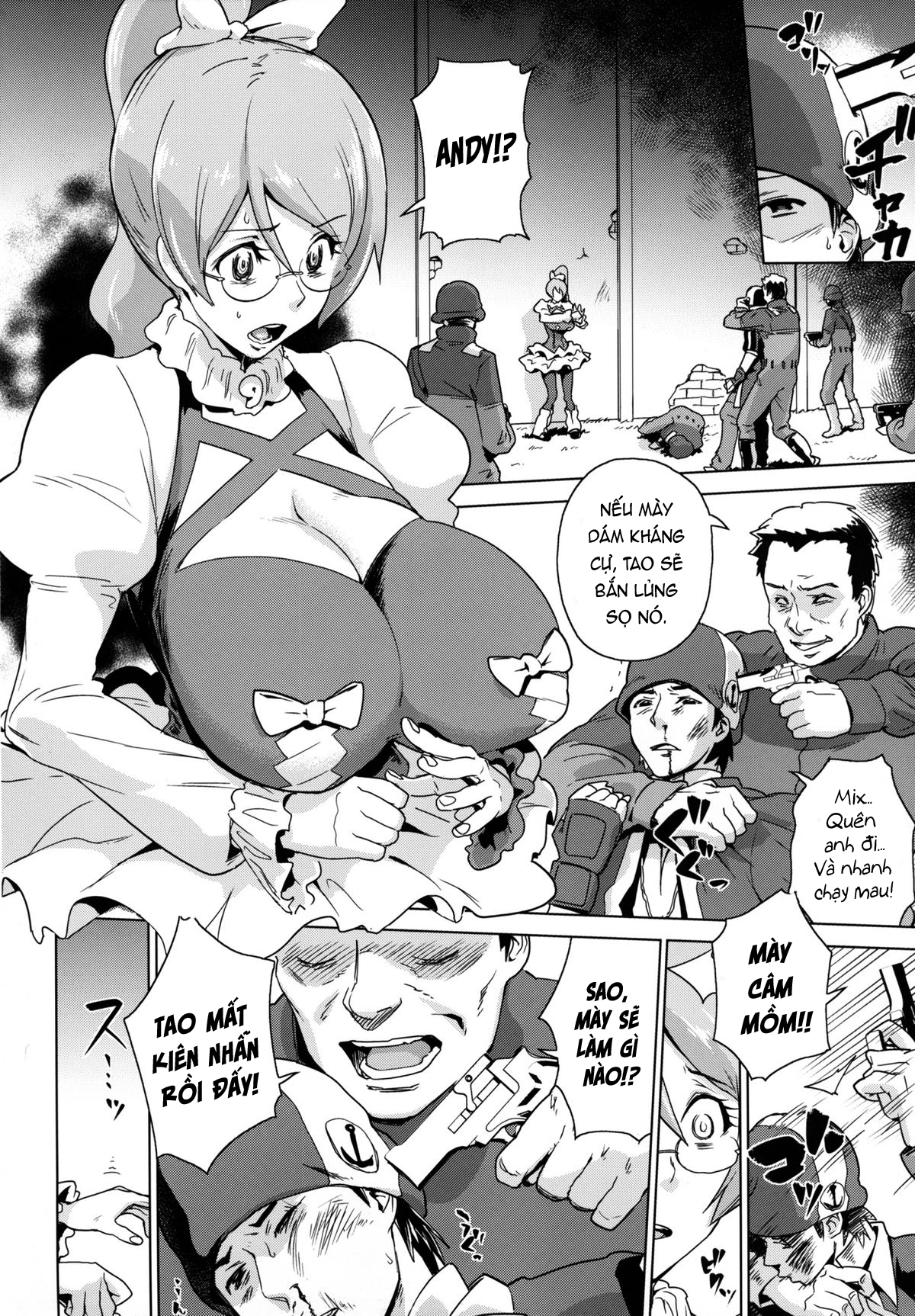 Đọc truyện hentai Toraware no Eve ~ Ryoujoku Big Bang ~ - Oneshot