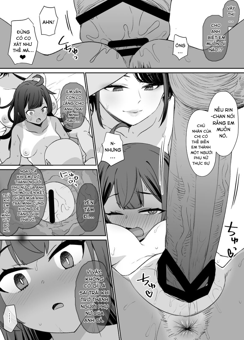 Đọc truyện hentai My childhood friend and little sister were stolen by a noble - Chap 3
