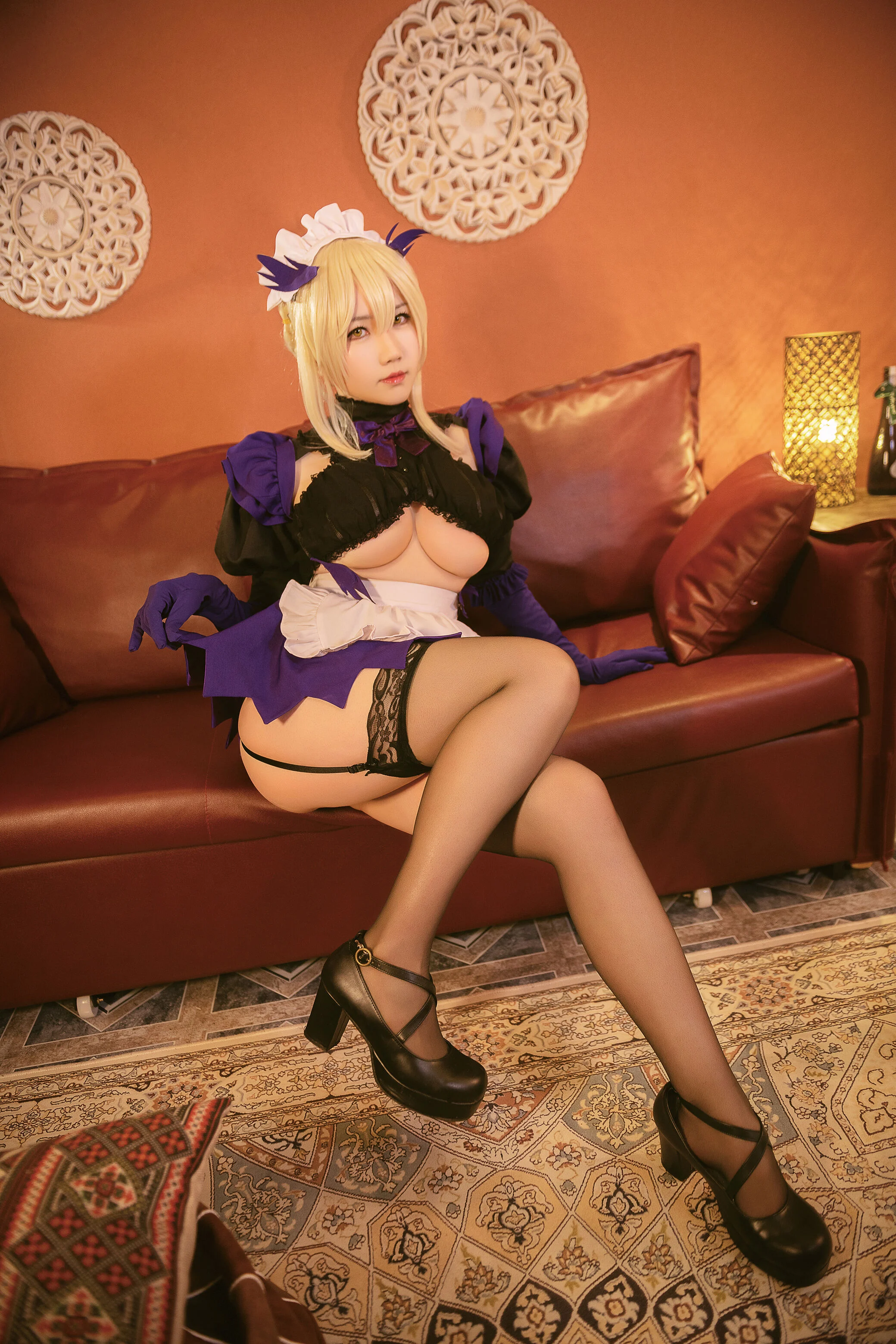 Đọc truyện hentai Tuyển tập Albums siêu phẩm Cosplay - Chap 559 - The End of the Story - Black Gun Maid