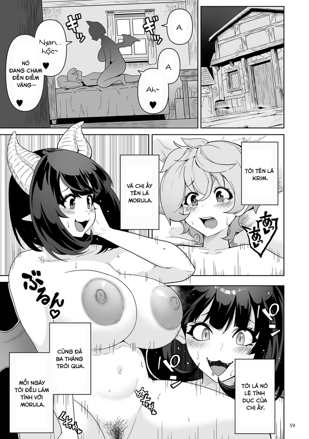 Đọc truyện hentai Vương quốc Succubus thèm bú - Chap 3