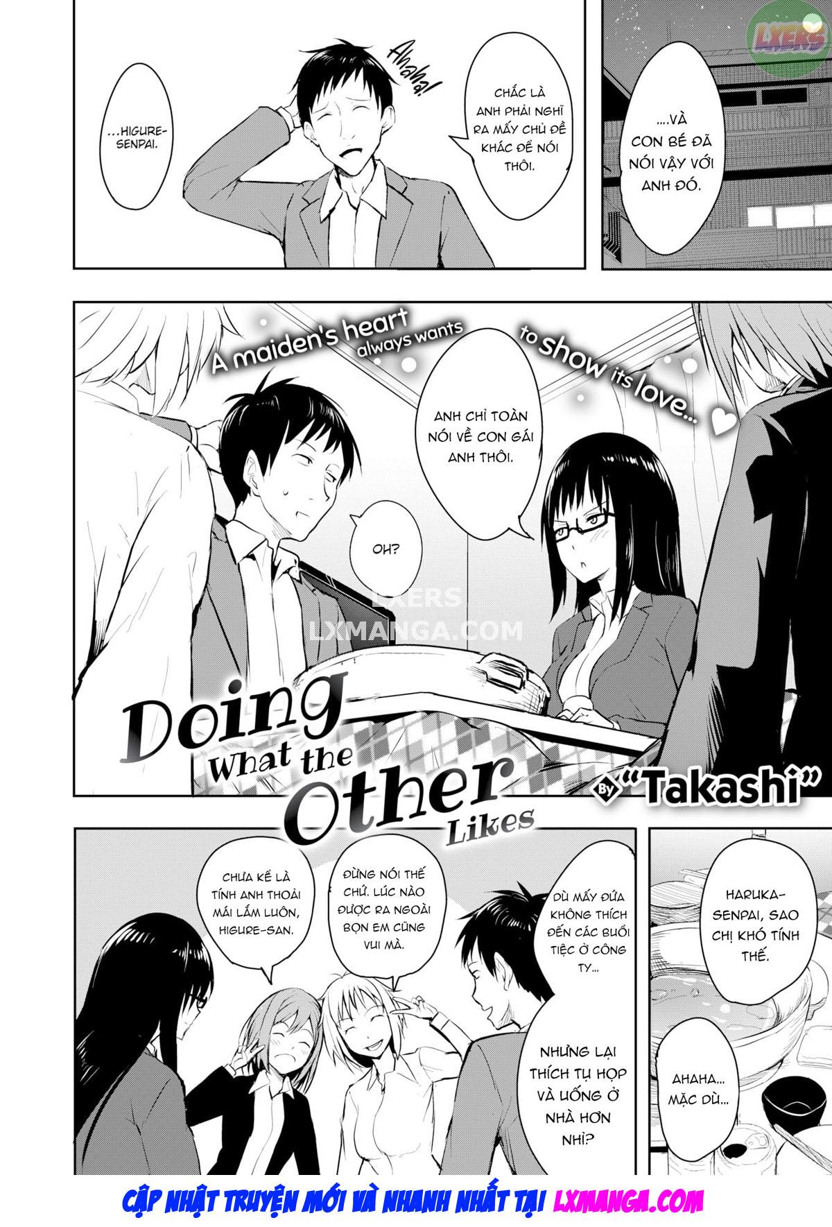 Đọc truyện hentai Làm những gì người khác thích - Oneshot