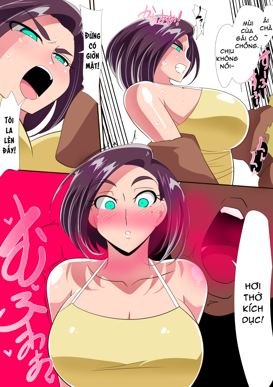Đọc truyện hentai Đàn bà có chồng siêu dâm đãng - Oneshot