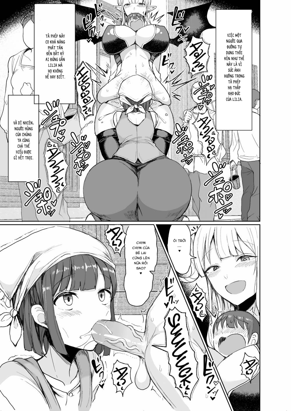 Đọc truyện hentai Ý Trời Bảo Thanh Niên Đụ 2 Em Quỷ Vương! - Oneshot