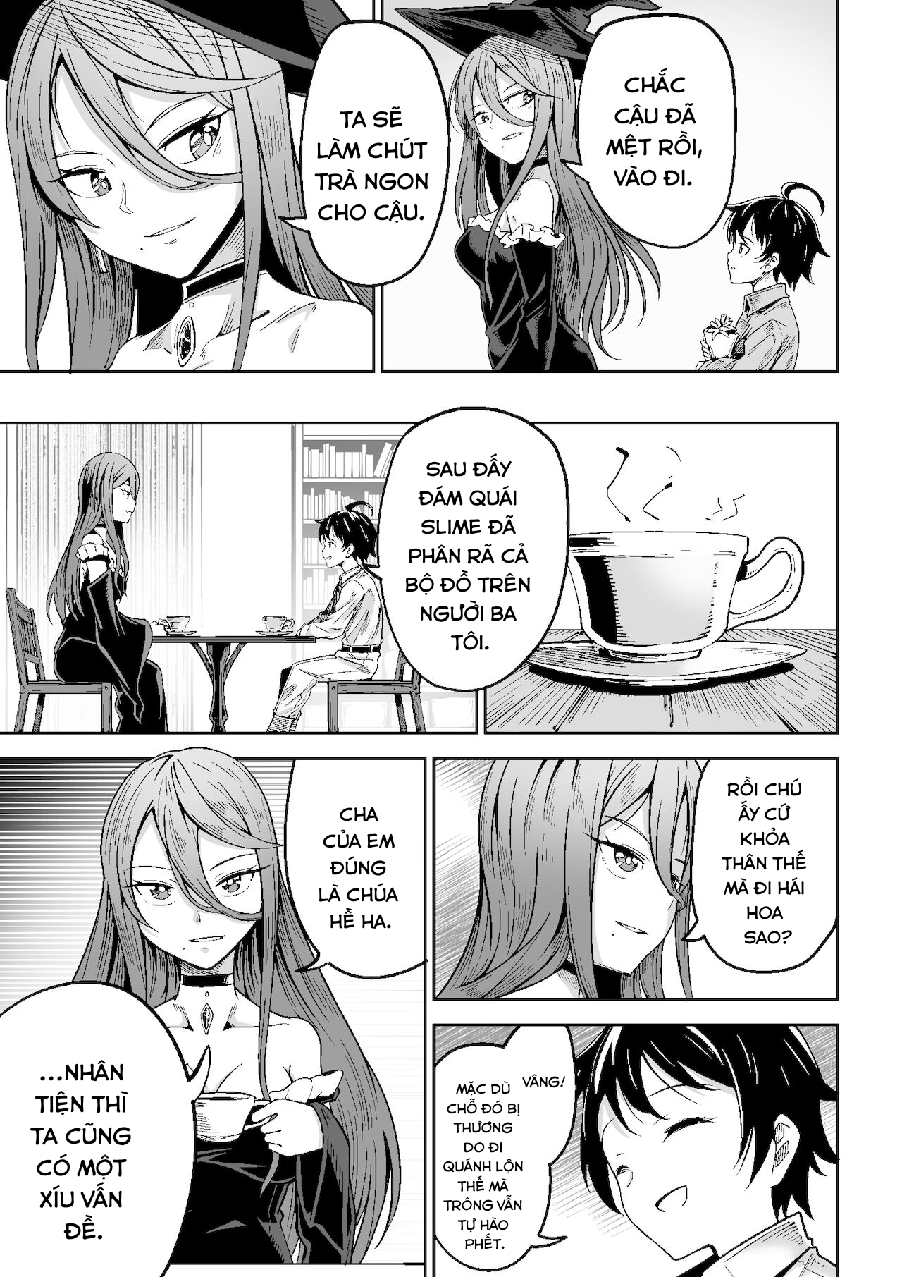 Đọc truyện hentai Phù thủy và cậu bé. - Oneshot