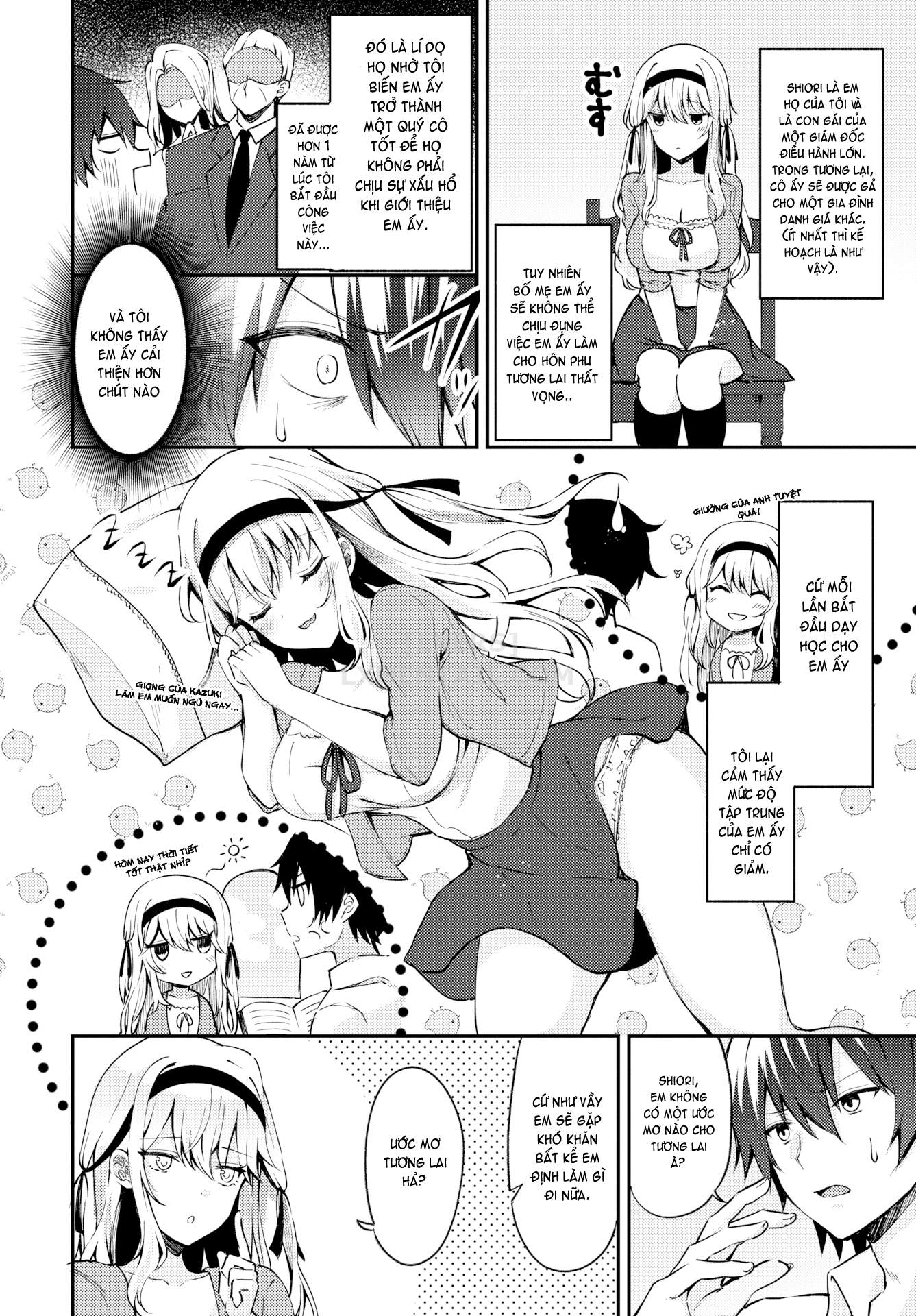 Đọc truyện hentai Teaching a Dumb Girl How to Make Babies! - Oneshot