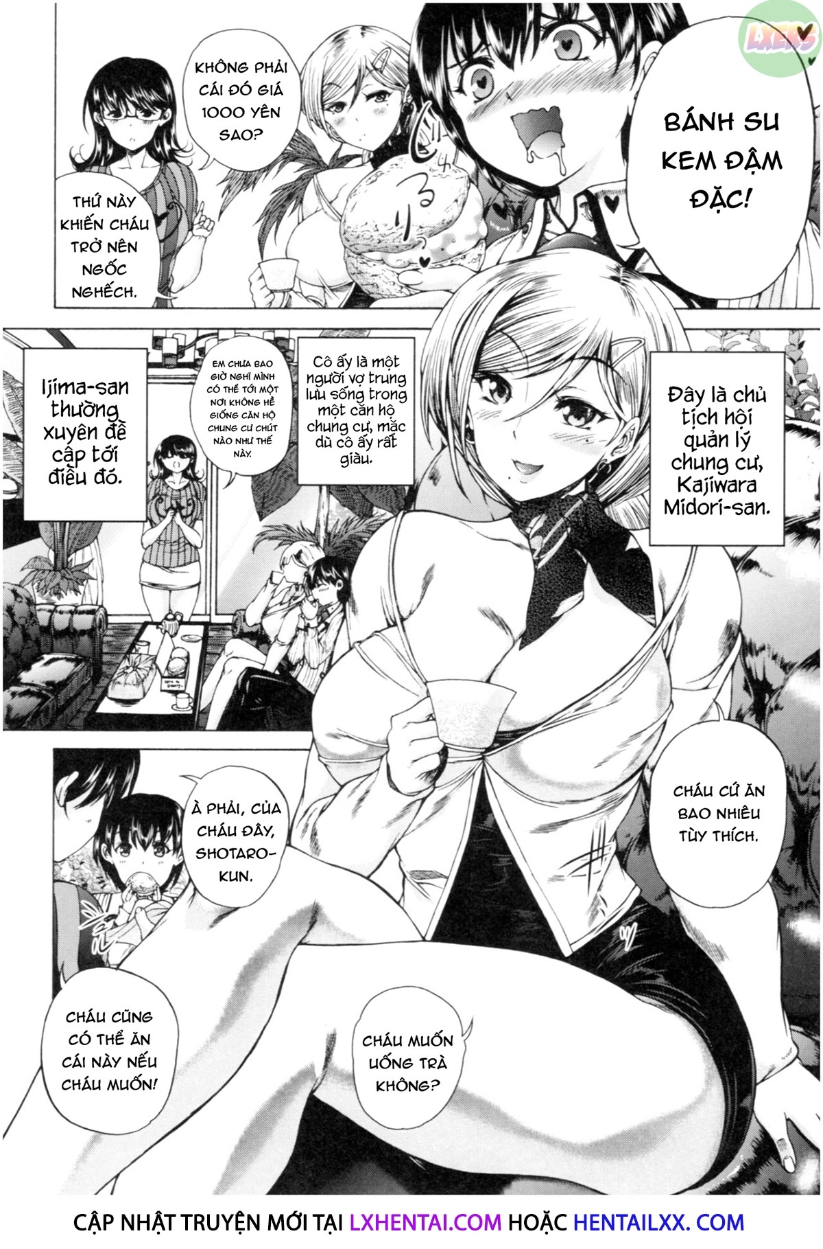 Đọc truyện hentai Oba-Shota Harem - Chap 2