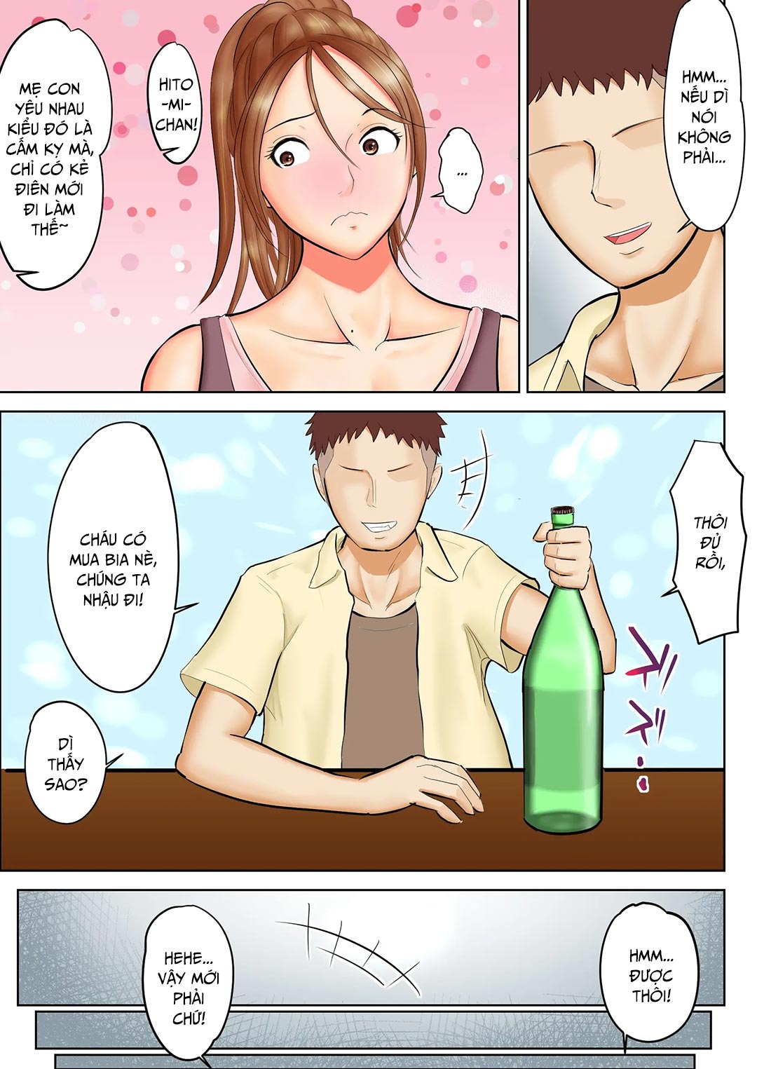 Đọc truyện hentai Người mẹ đơn thân hàng xóm - Oneshot