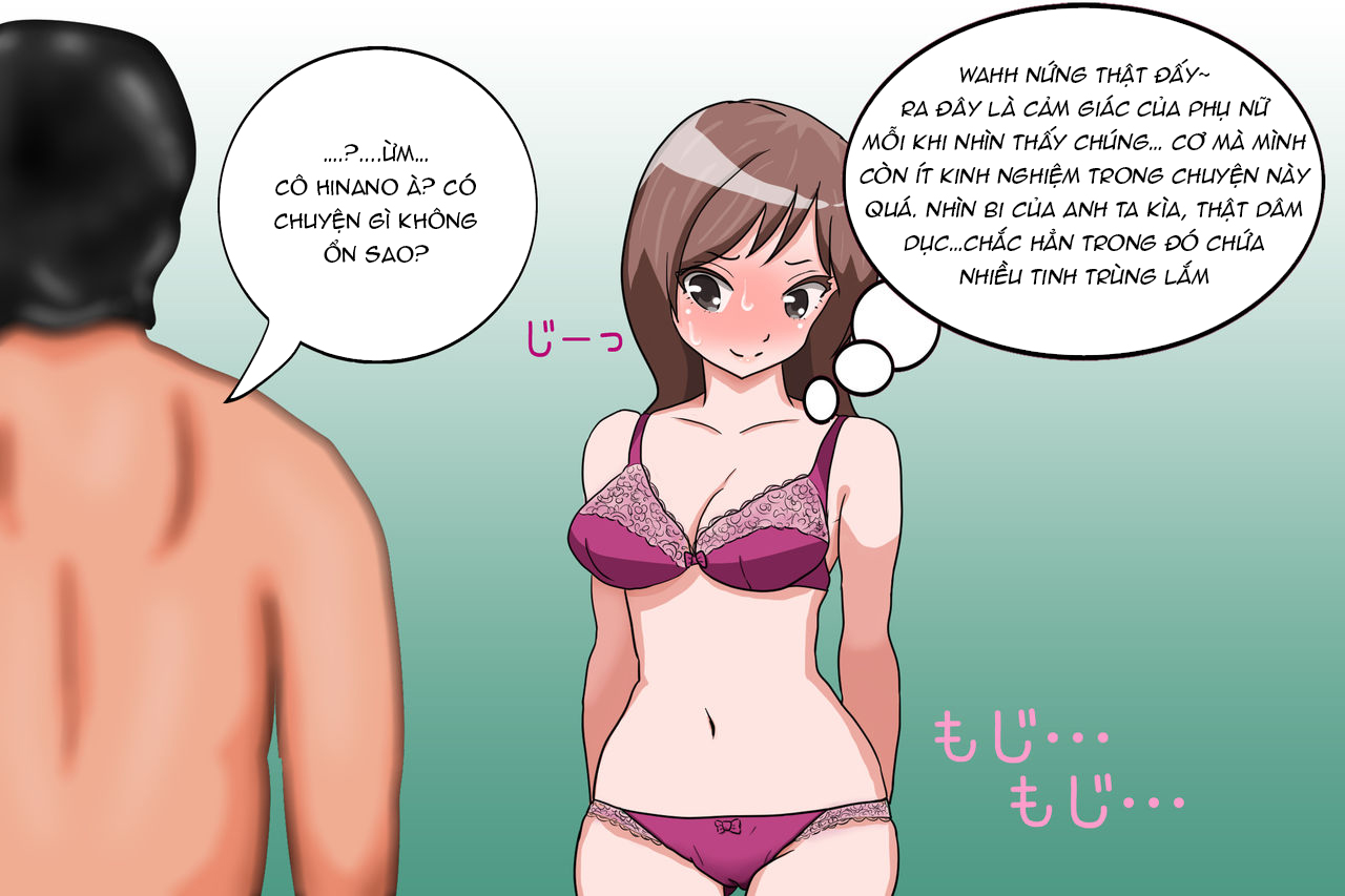 Đọc truyện hentai Hinano-san, Hajimete - Chap 2 + 3: End.