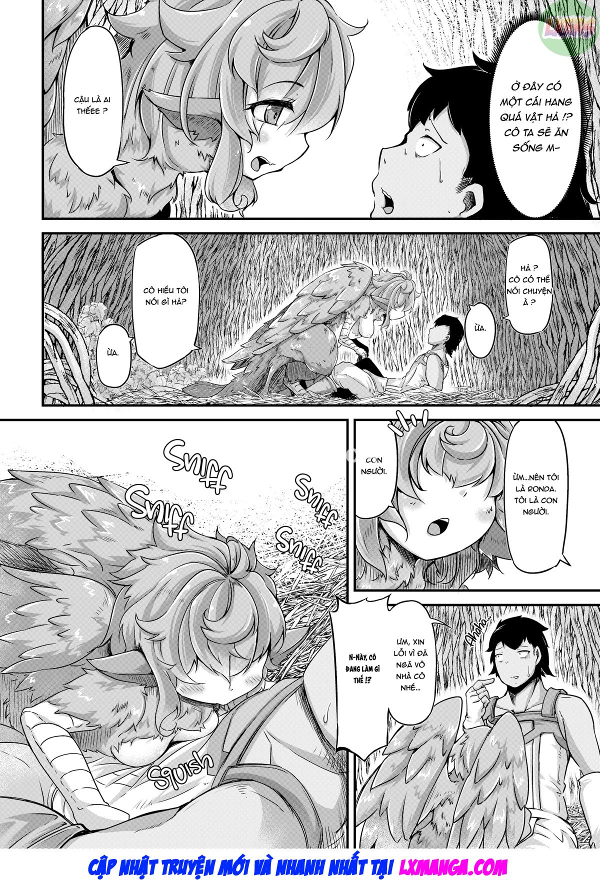 Đọc truyện hentai Tái thiết!? Thụ tinh giữa các loài - Chap 4