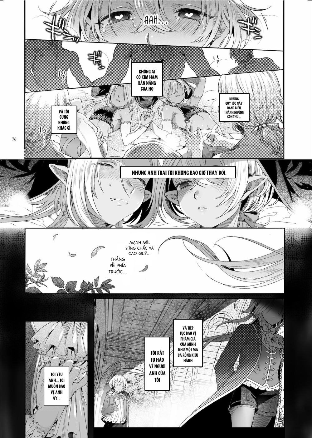 Đọc truyện hentai Chàng ma cà rồng bé nhỏ - Chap 3