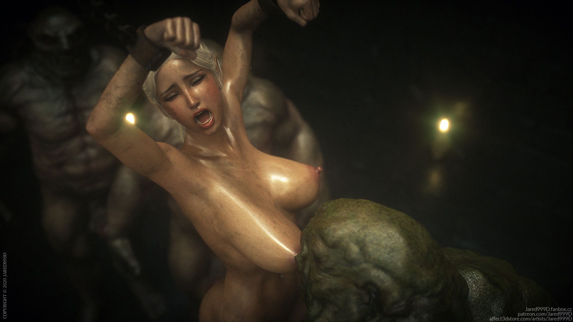 Đọc truyện hentai Elf Slave - Chapter 7: Double Trouble