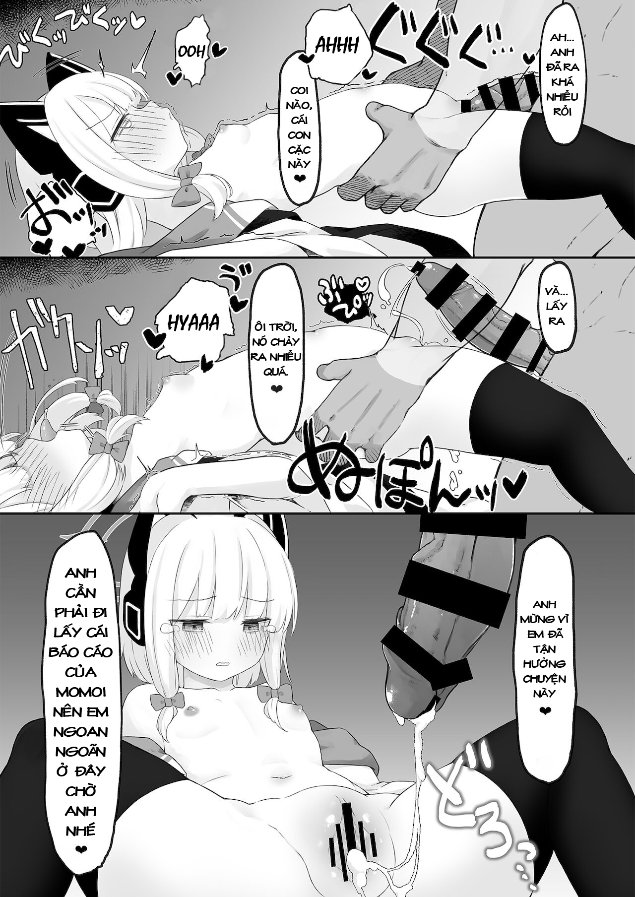 Đọc truyện hentai GAME OVER (Blue Archive) - Oneshot