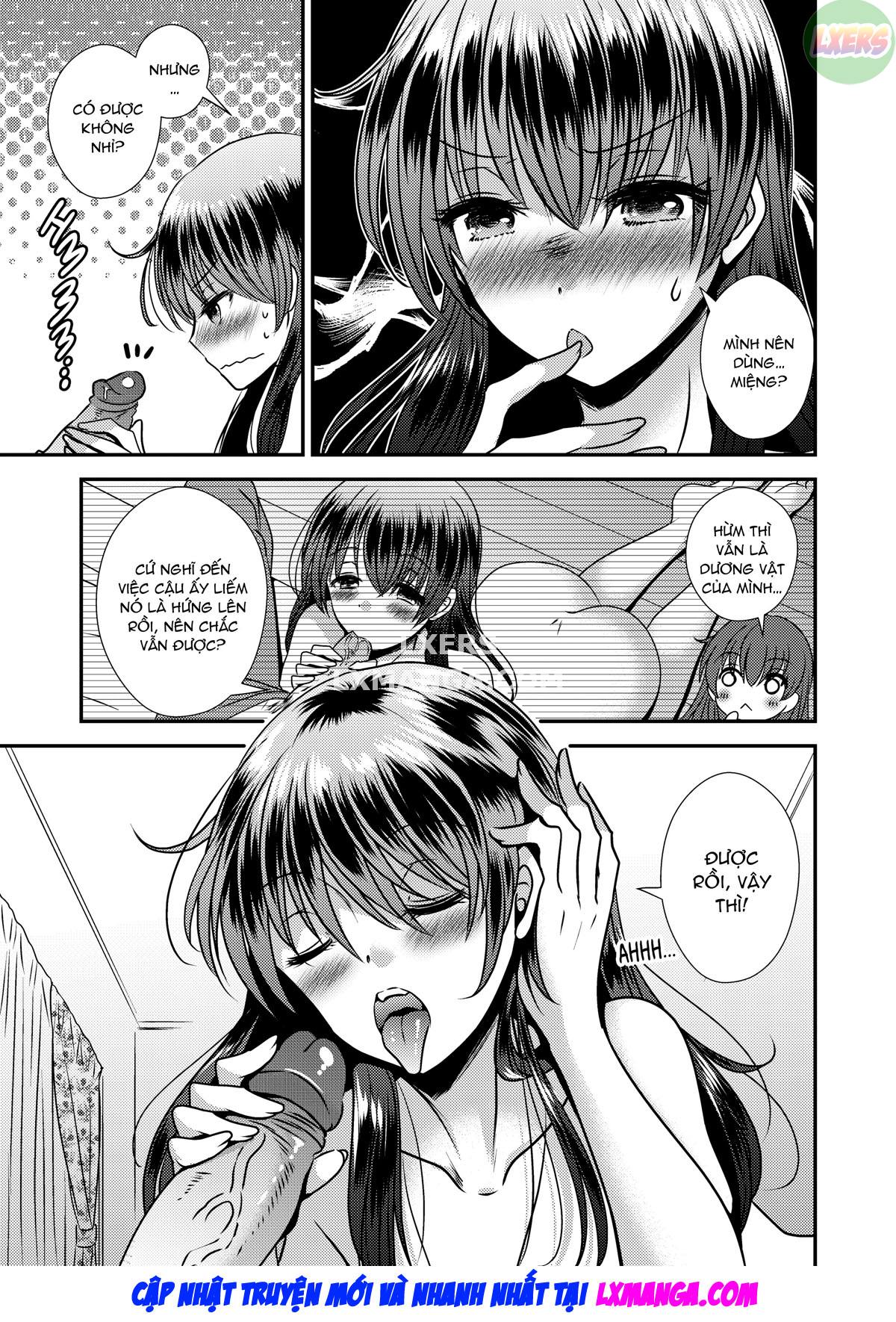 Đọc truyện hentai Sở hữu ứng dụng bạn trai có tiền bối, muốn làm gì thì làm - Oneshot