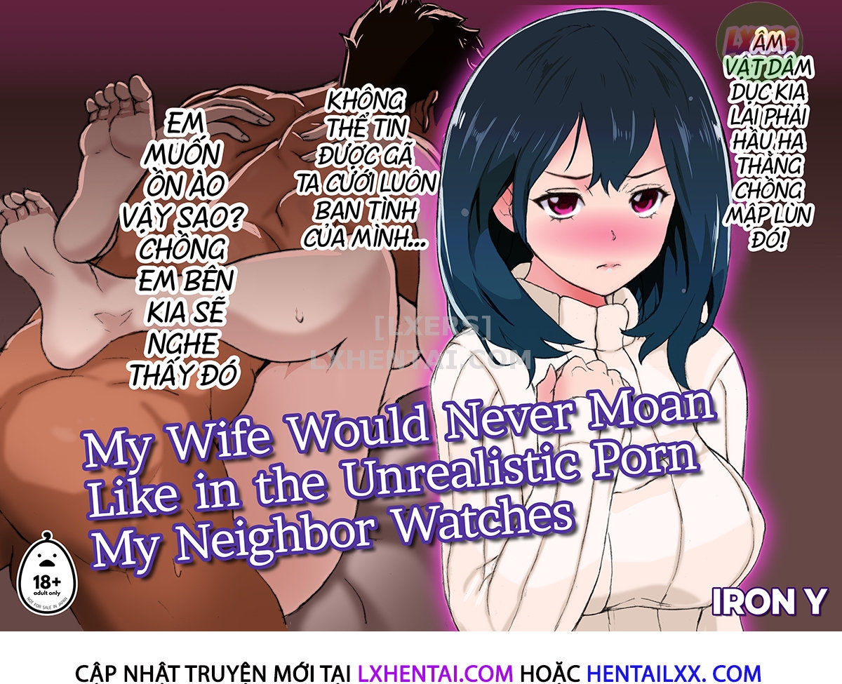 Đọc truyện hentai My Wife Would Never Moan Like in the Unrealistic Porn My Neighbor Watches - Chap 2