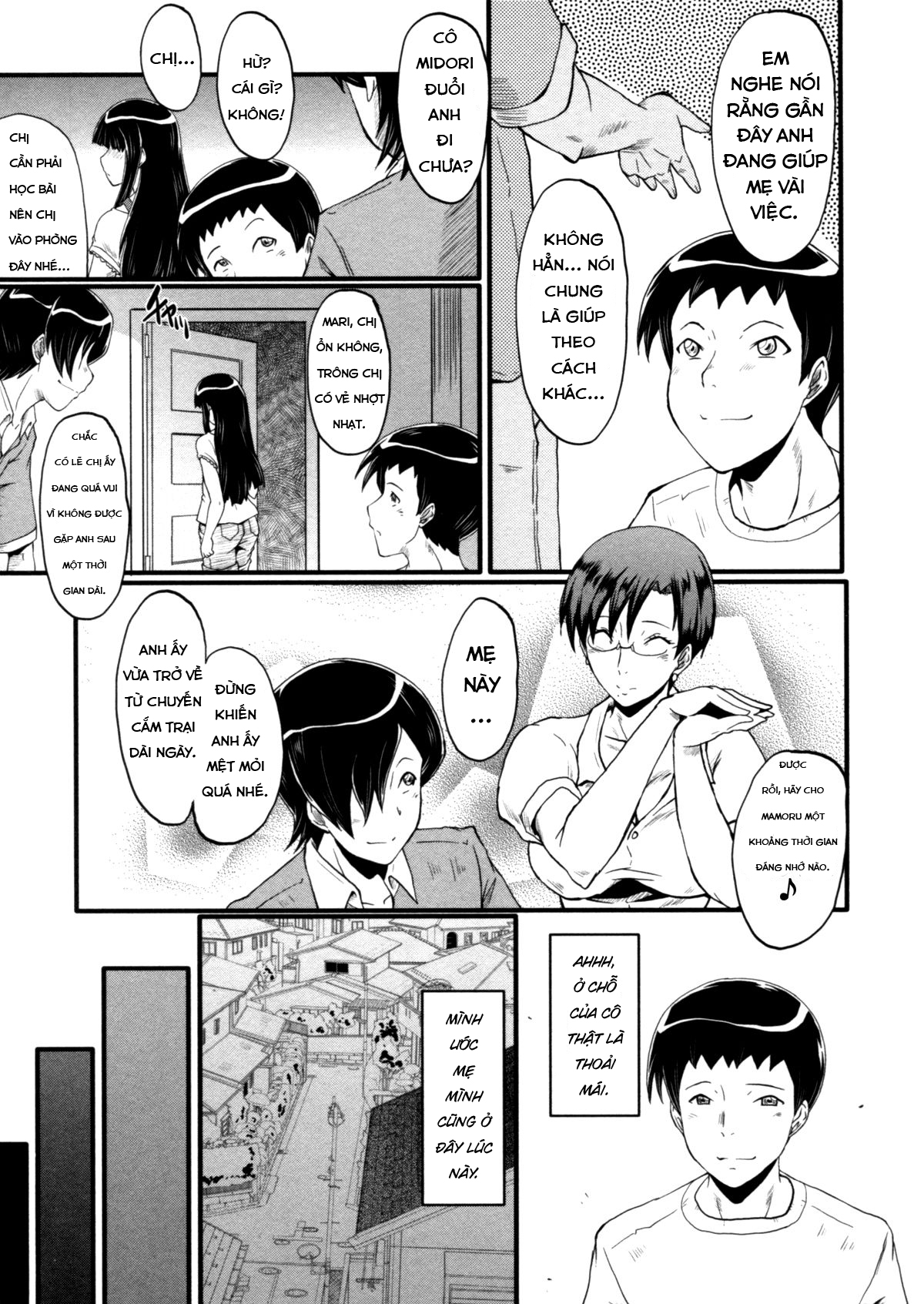 Đọc truyện hentai Haha Wa Buzama Ni Koshi O Furu ~Gogo No Seibo-Tachi~ - Chap 1