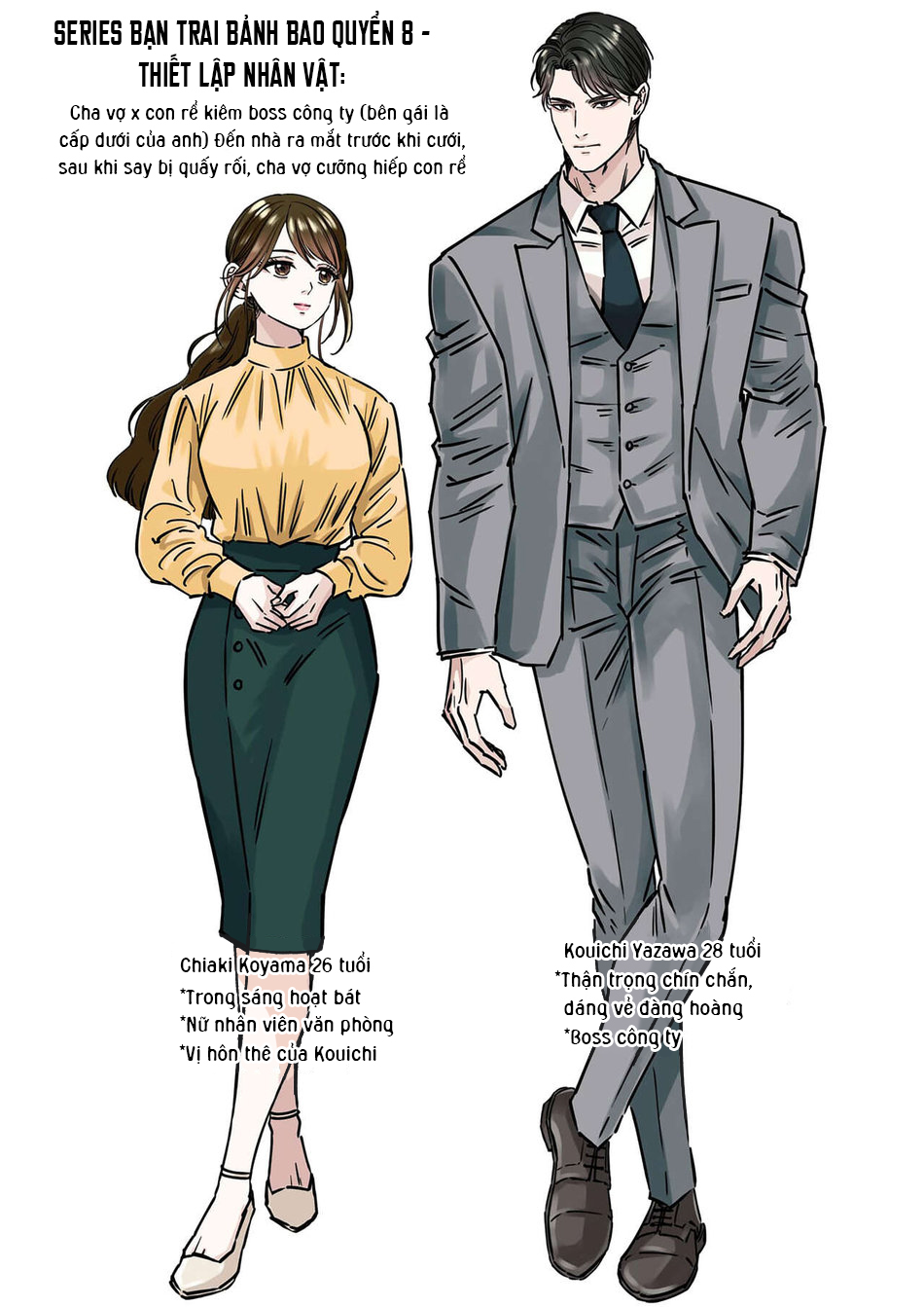 Đọc truyện hentai Boss ưu tú lại bị cha của vị hôn thê cưỡng hiếp - Chap 1