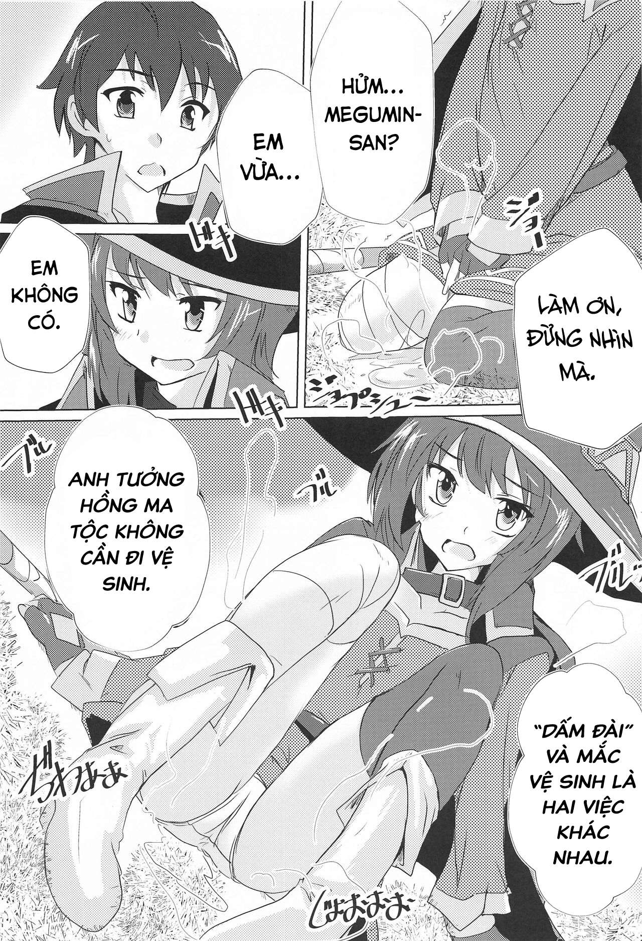 Đọc truyện hentai Cuộc sống thường nhật của Megumin - Oneshot