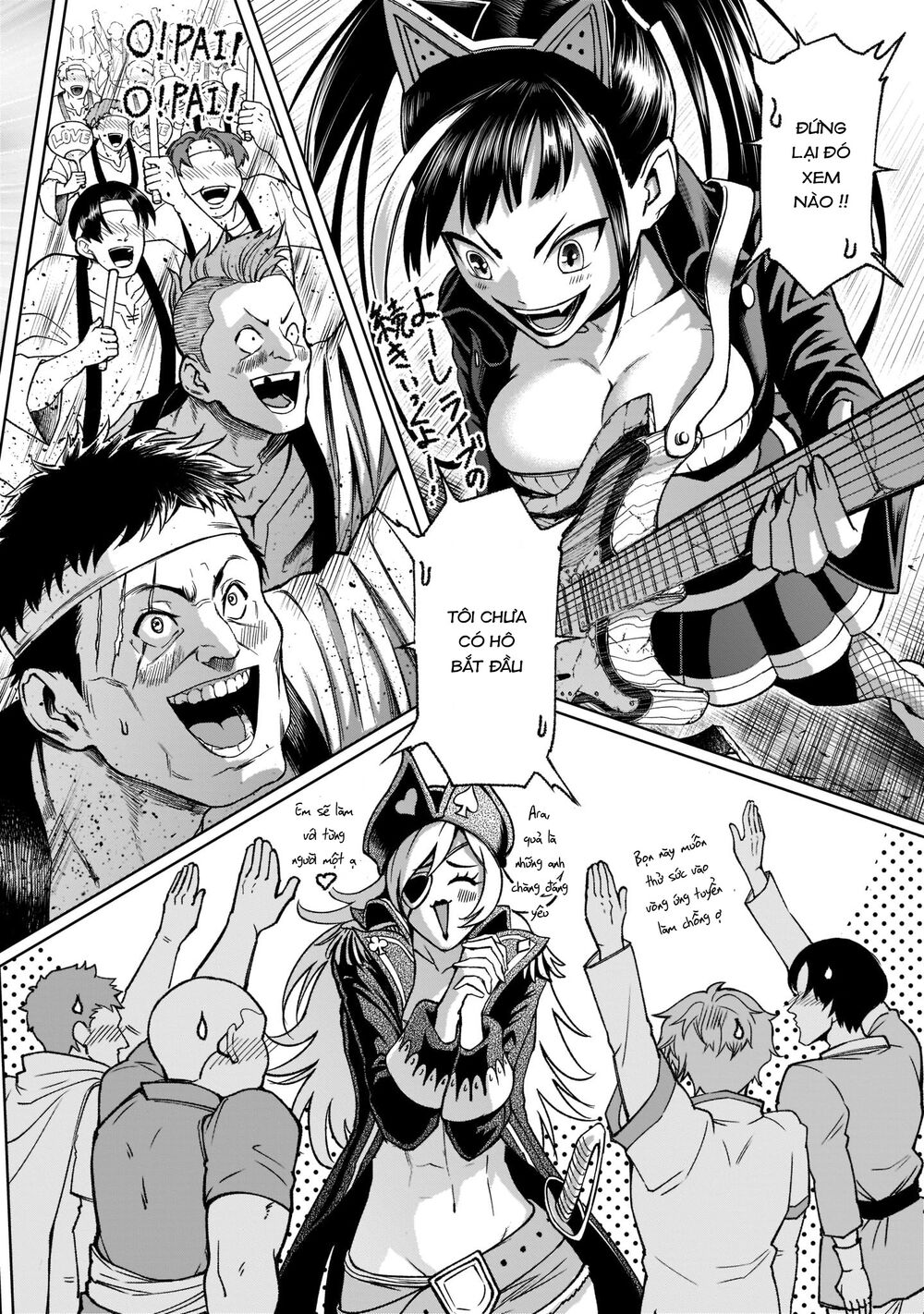 Đọc truyện hentai Vườn hoa hồng Saga - Chap 22: Hỗn loạn ～Weirdo-Fest～