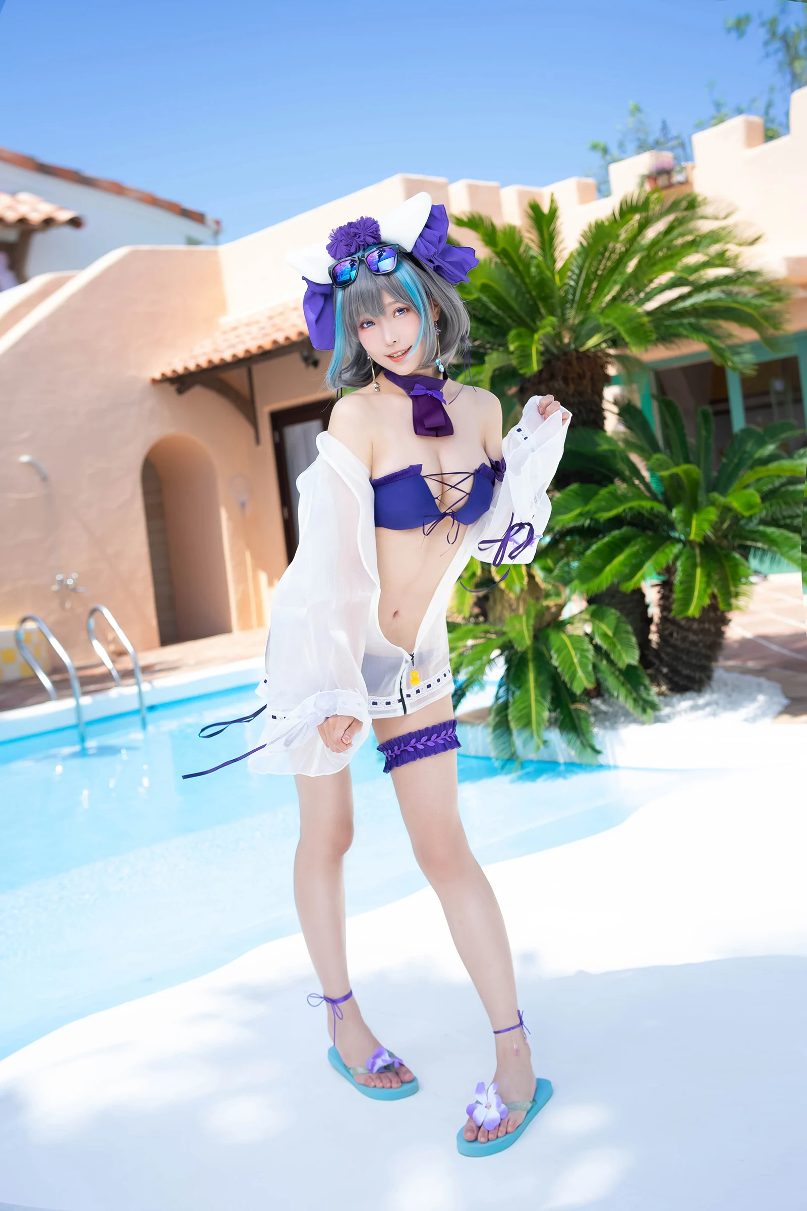 Đọc truyện hentai Tuyển tập Albums siêu phẩm Cosplay - Chap 541 - [Ely] Cheshire