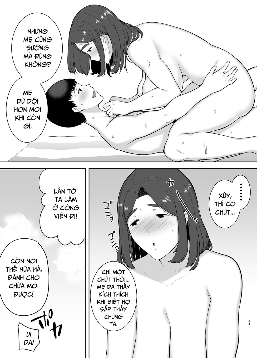 Đọc truyện hentai Mẹ là người phụ nữ mà tôi yêu - Chap 3 - Đi biển vào kỳ nghỉ hè