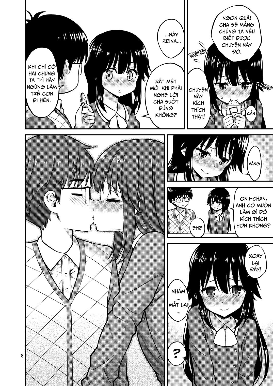 Đọc truyện hentai Kissing in the House with Little Sister - Oneshot