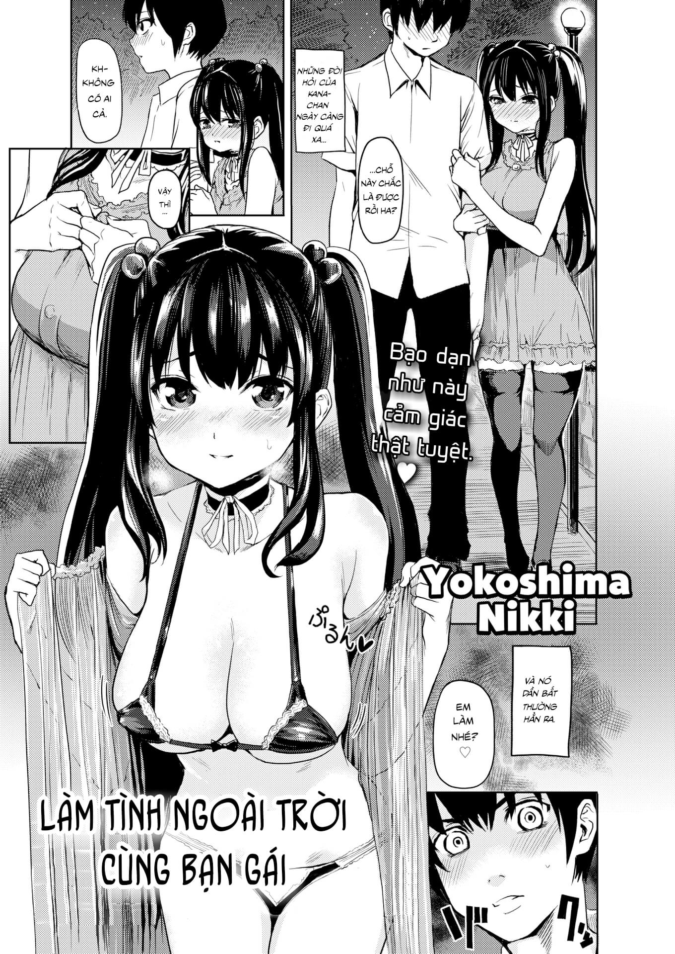 Đọc truyện hentai Làm Tình Ngoài Trời Cùng Bạn Gái - 1-shot