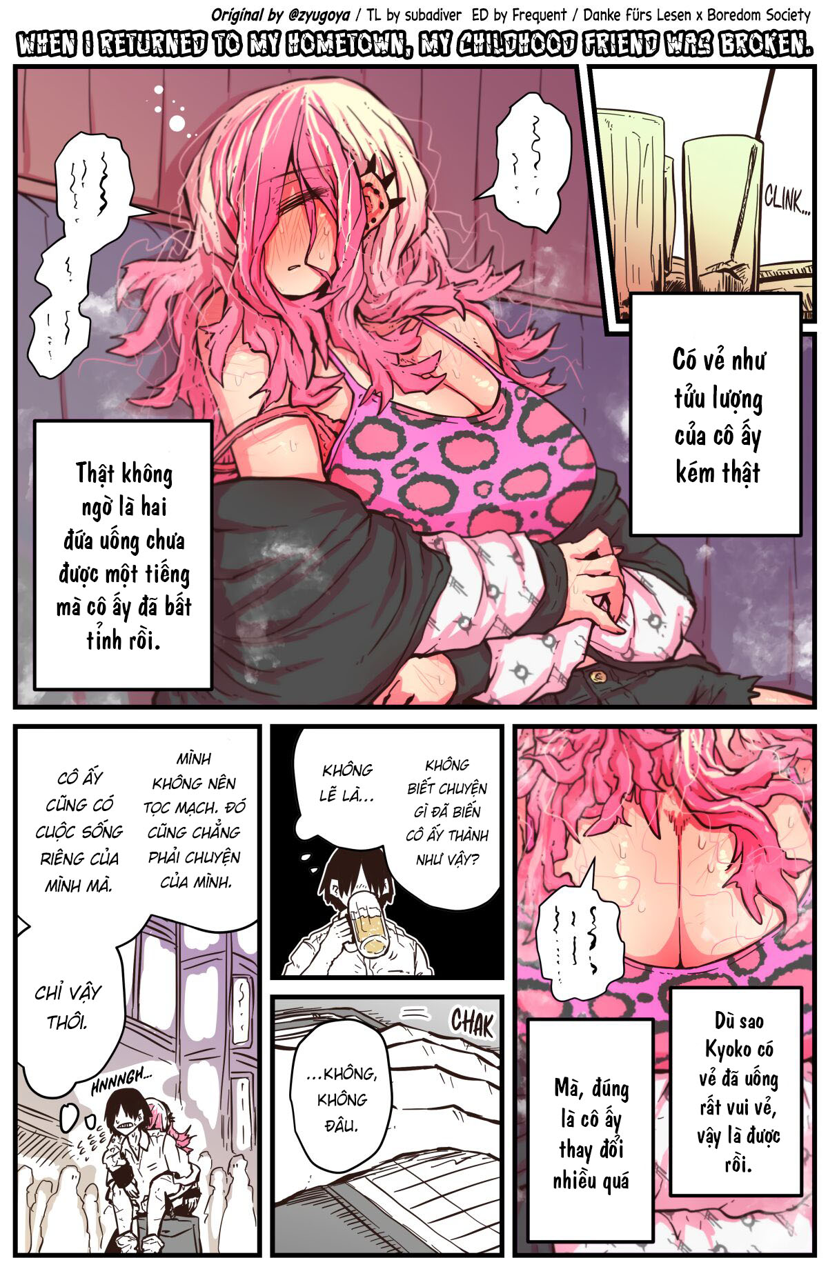 Đọc truyện hentai Về quê nhà bạn thời thơ ấu của tôi quá khác lạ... - Chap 2