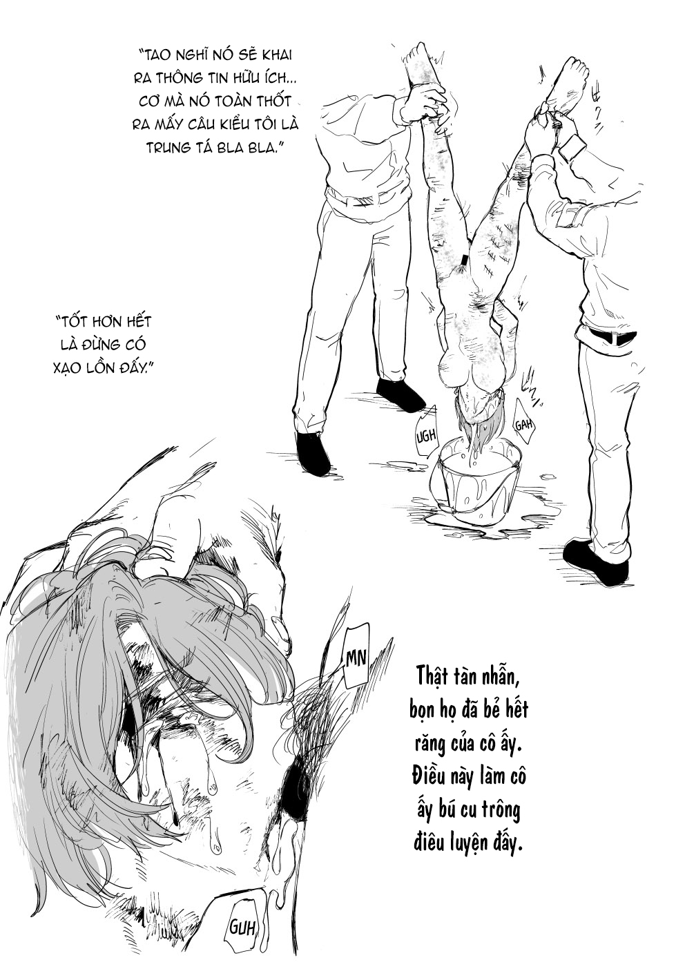 Đọc truyện hentai Tuyển Tập Truyện Ngắn Về Chiến Tranh Của Kubikiri - Con Chỉ Huy Ngu Xuẩn - Fallen on the Battlefield - Stupid Officer