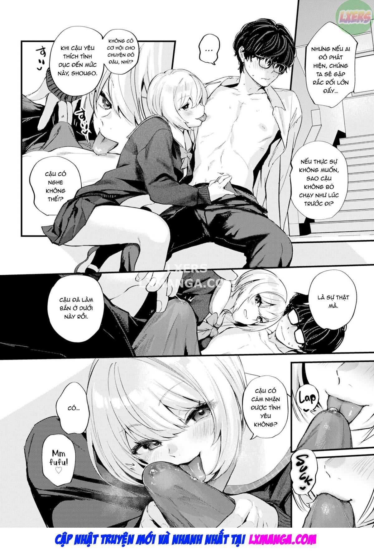 Đọc truyện hentai Nụ hôn tan chảy im lặng - Oneshot