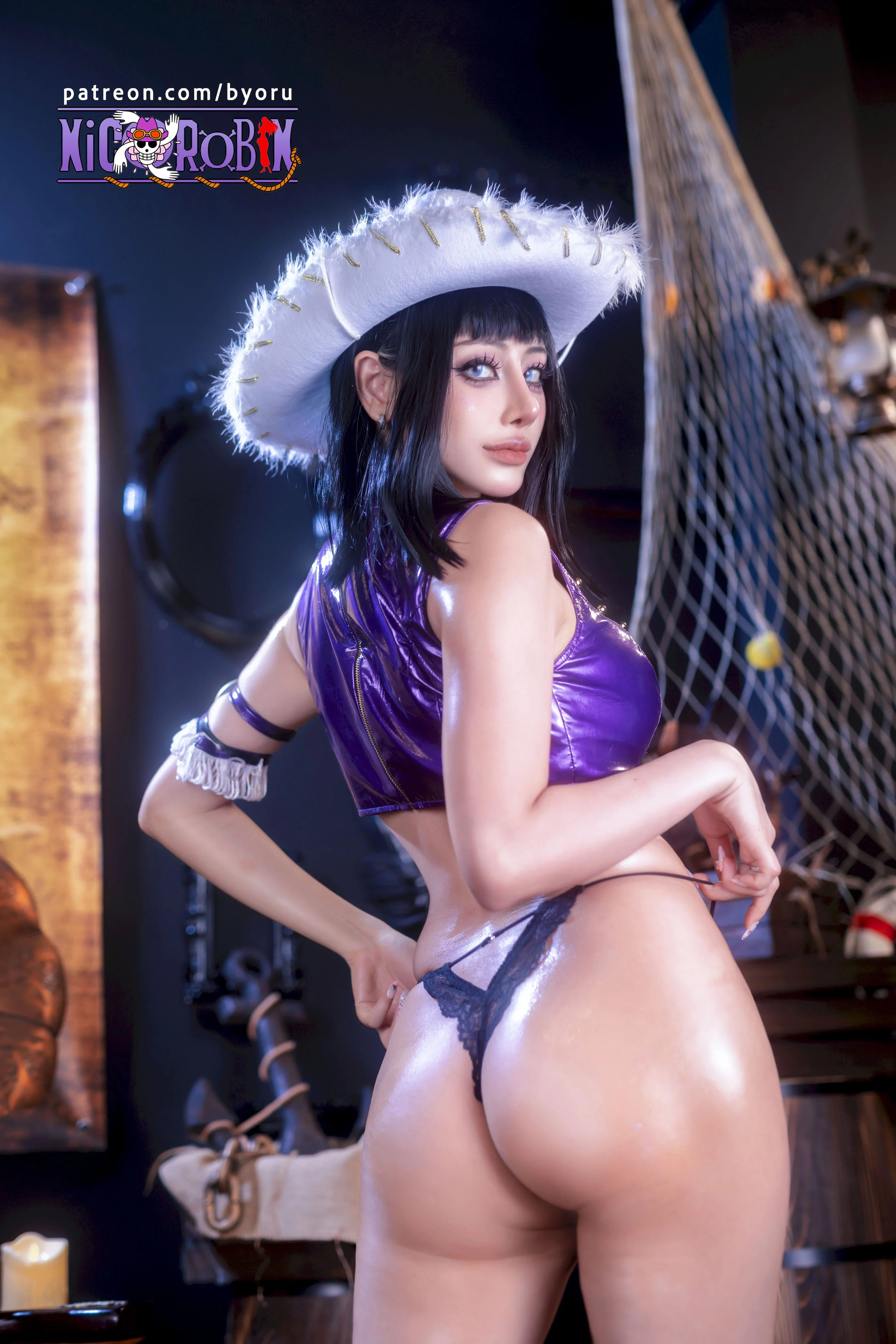 Đọc truyện hentai Tuyển tập Albums siêu phẩm Cosplay - Chap 1423 - Byoru - Nico Robin - Baroque Works
