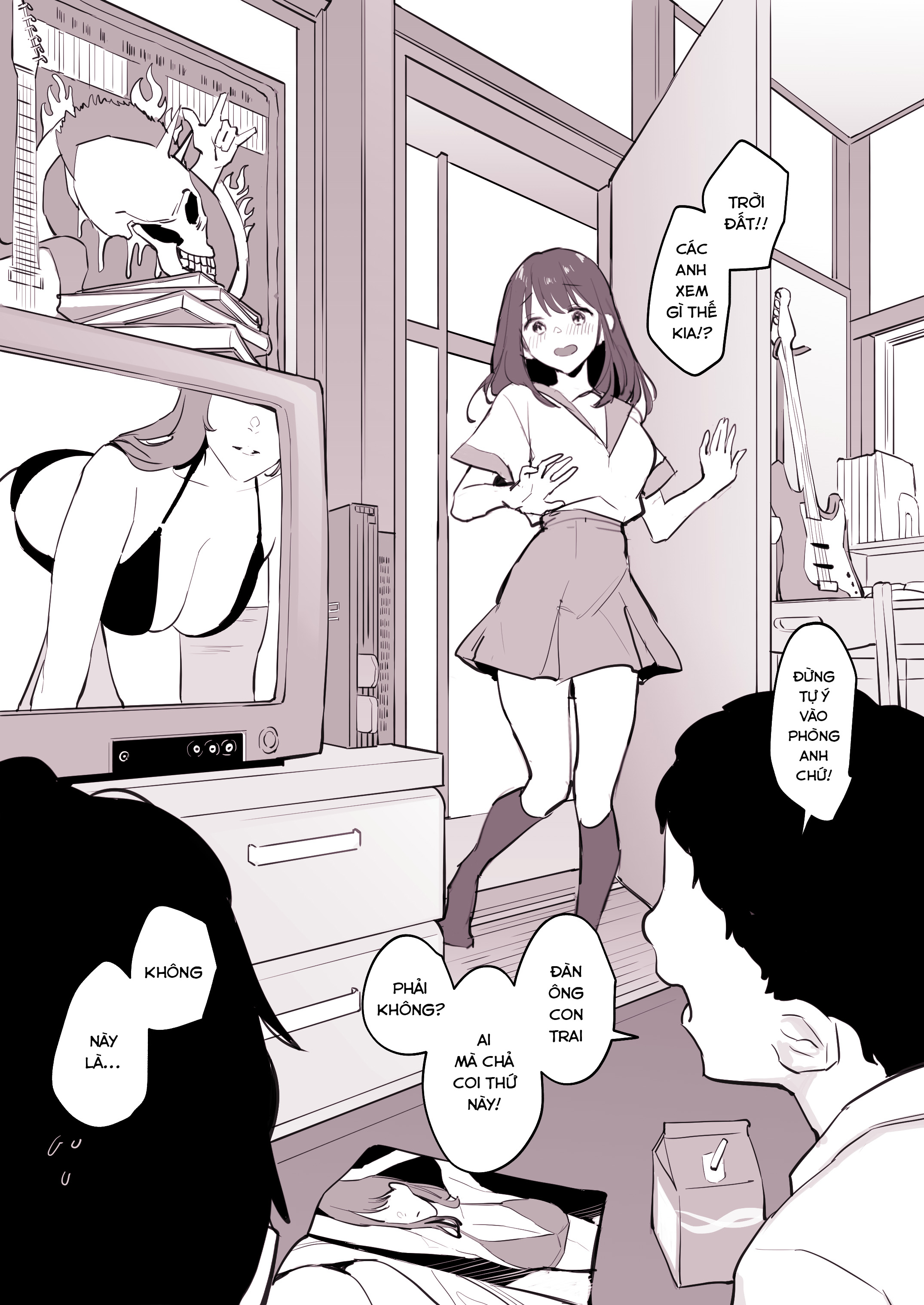 Đọc truyện hentai Em gái thằng bạn - Oneshot