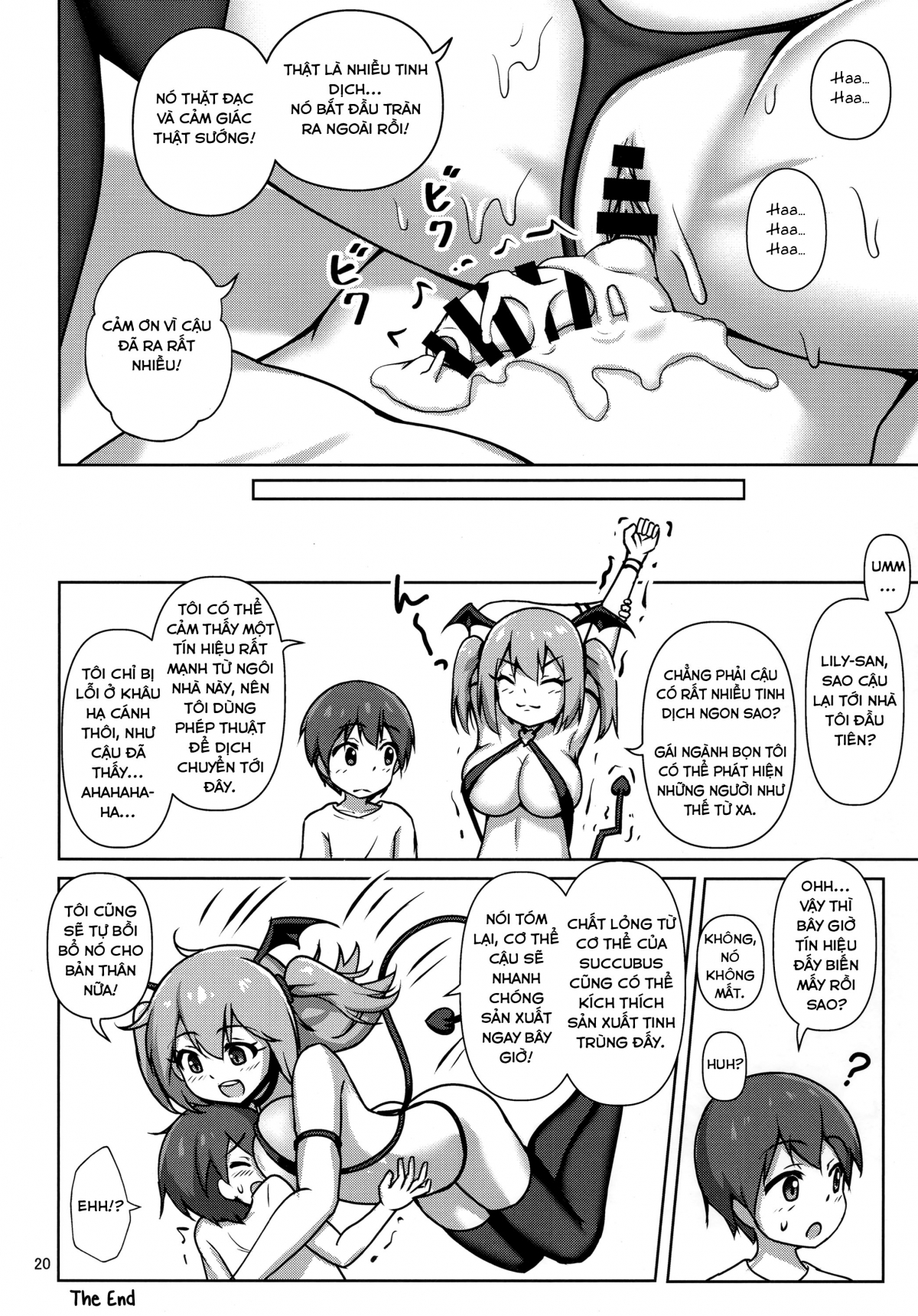 Đọc truyện hentai Cô gái quỷ succusbus Liliotte - Oneshot