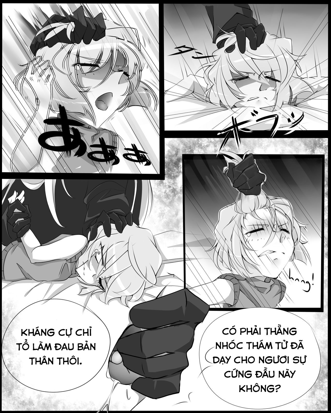 Đọc truyện hentai Hành trình giải cứu em gái bị bắt cóc - Oneshot