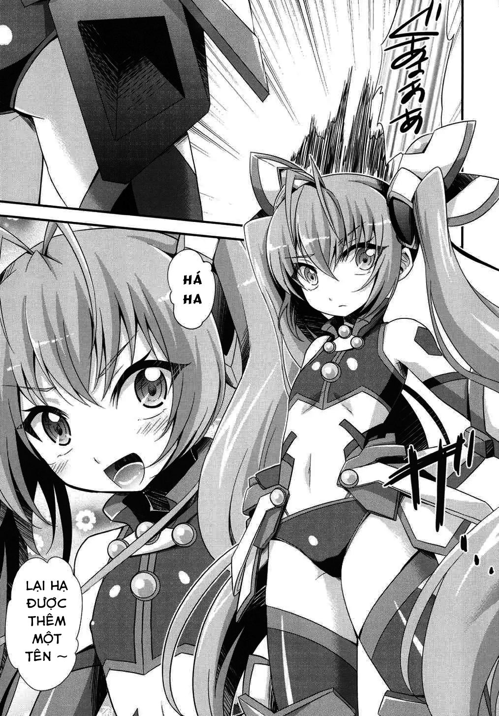 Đọc truyện hentai Hai bím đỏ tươi! - Oneshot