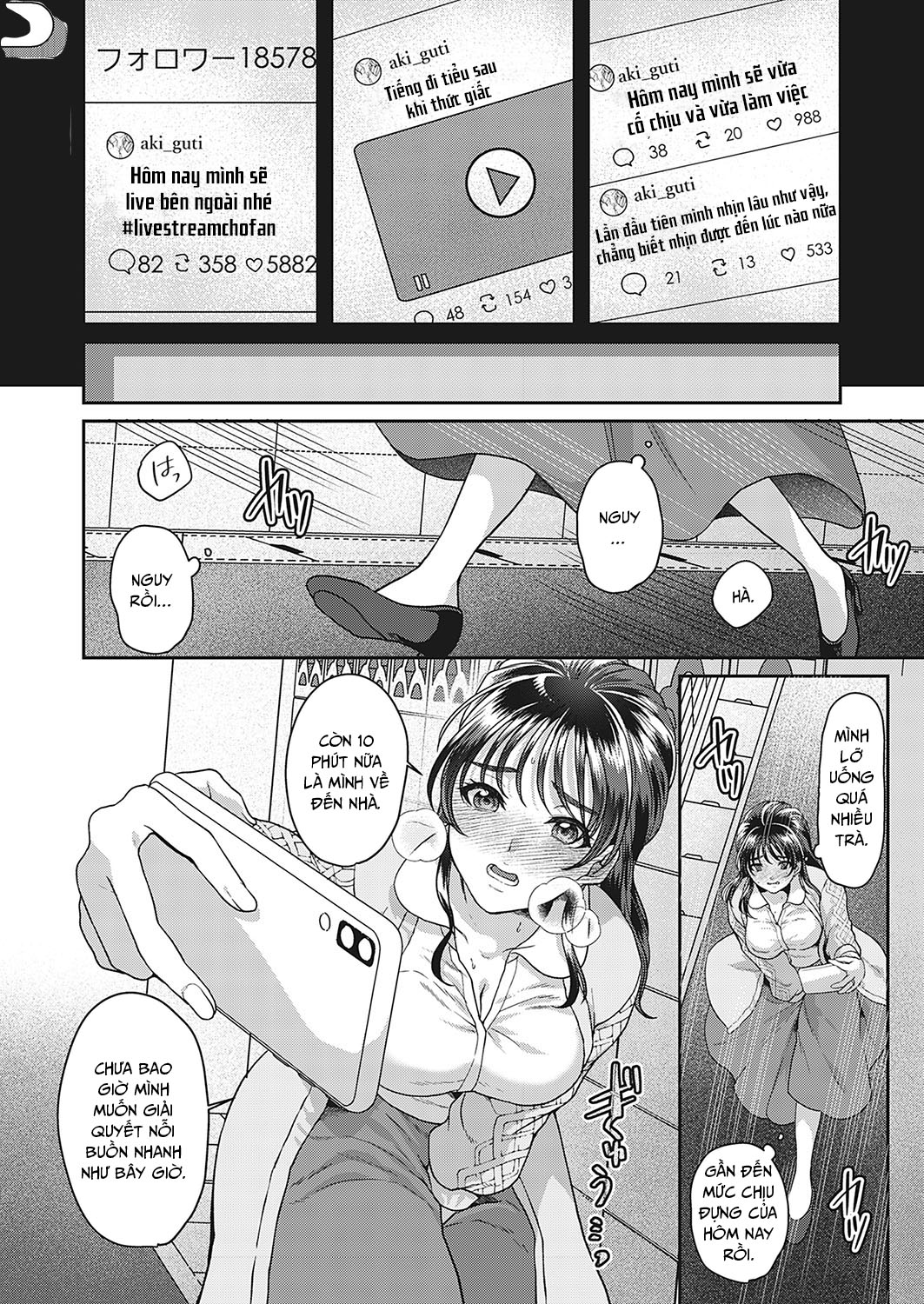 Đọc truyện hentai COMIC Magnum Vol. 179 - Chap 3 - Đái bậy