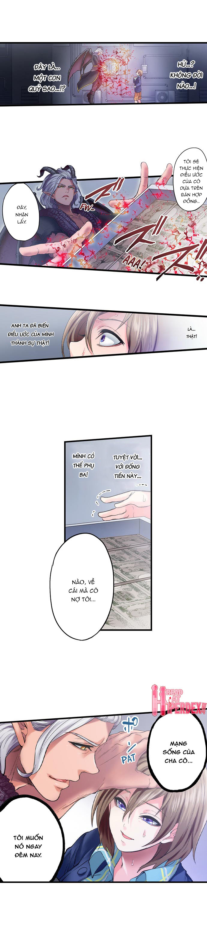 Đọc truyện hentai Hợp đồng của quỷ Satan - Chapter 2: Món nợ