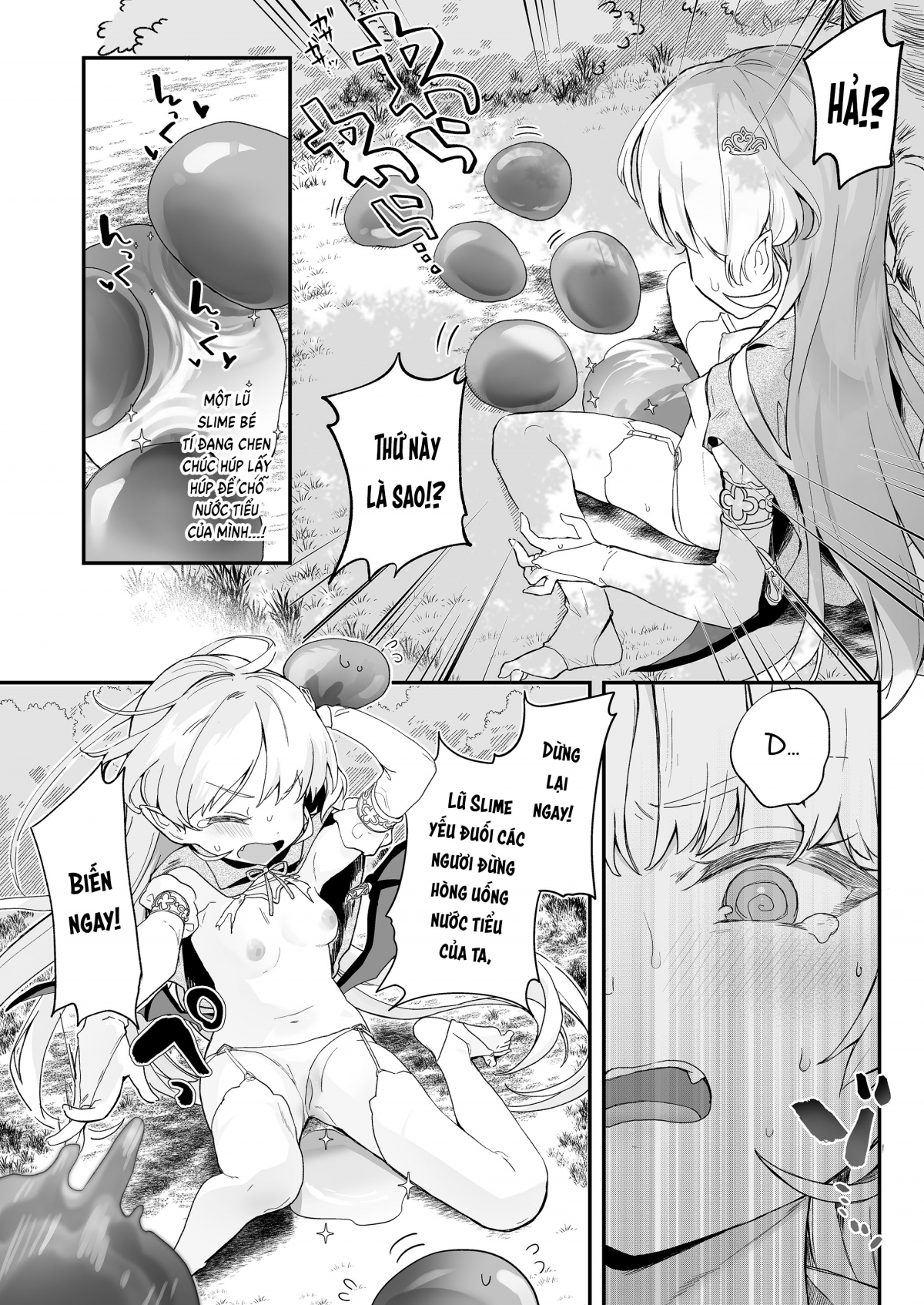 Đọc truyện hentai Không đời nào có chuyện ta sẽ thua một con slime dâm dục - Oneshot nứng