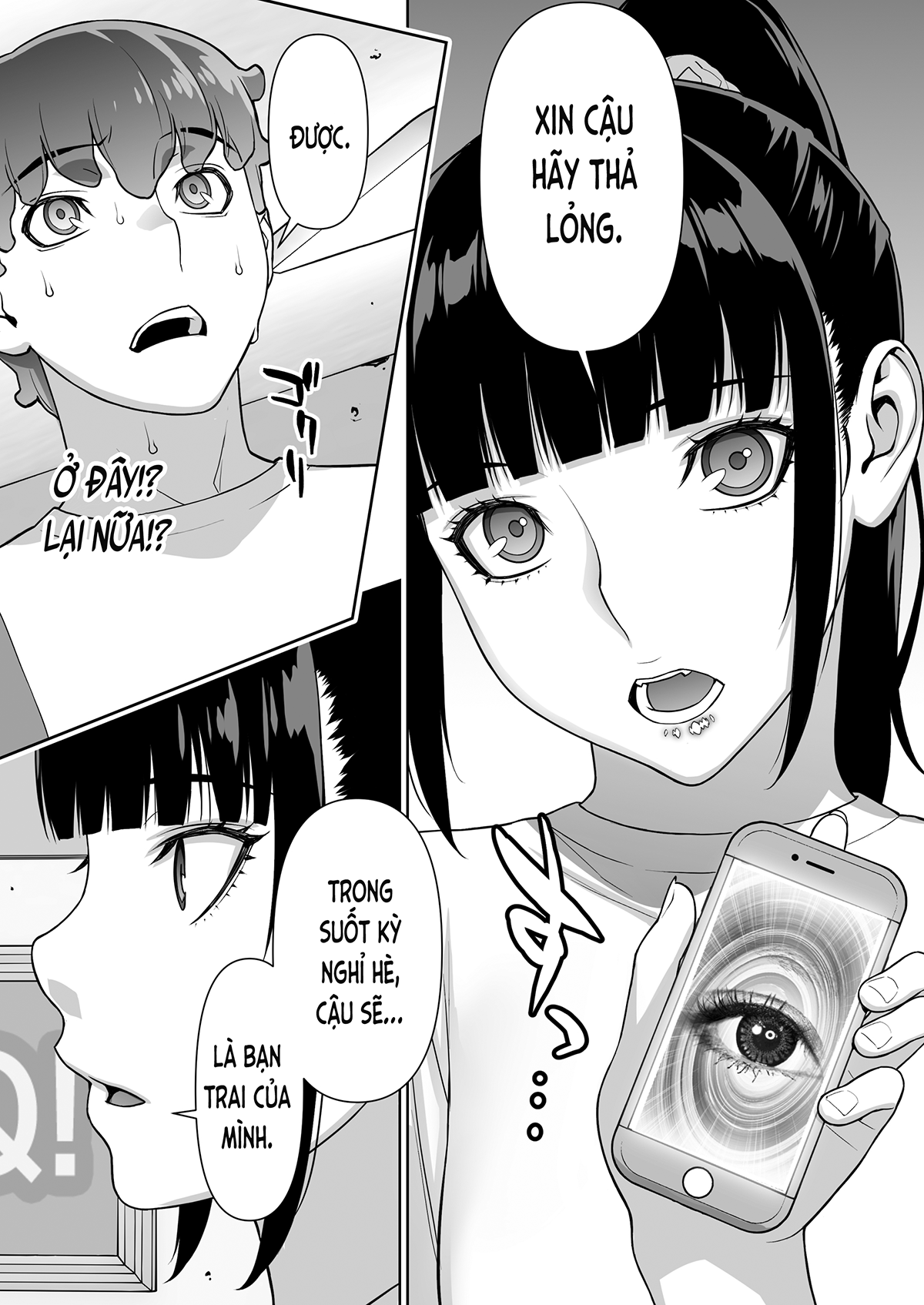 Đọc truyện hentai Kỳ nghỉ hè thôi miên của lớp trưởng (nguyên tác) - Ch. 1