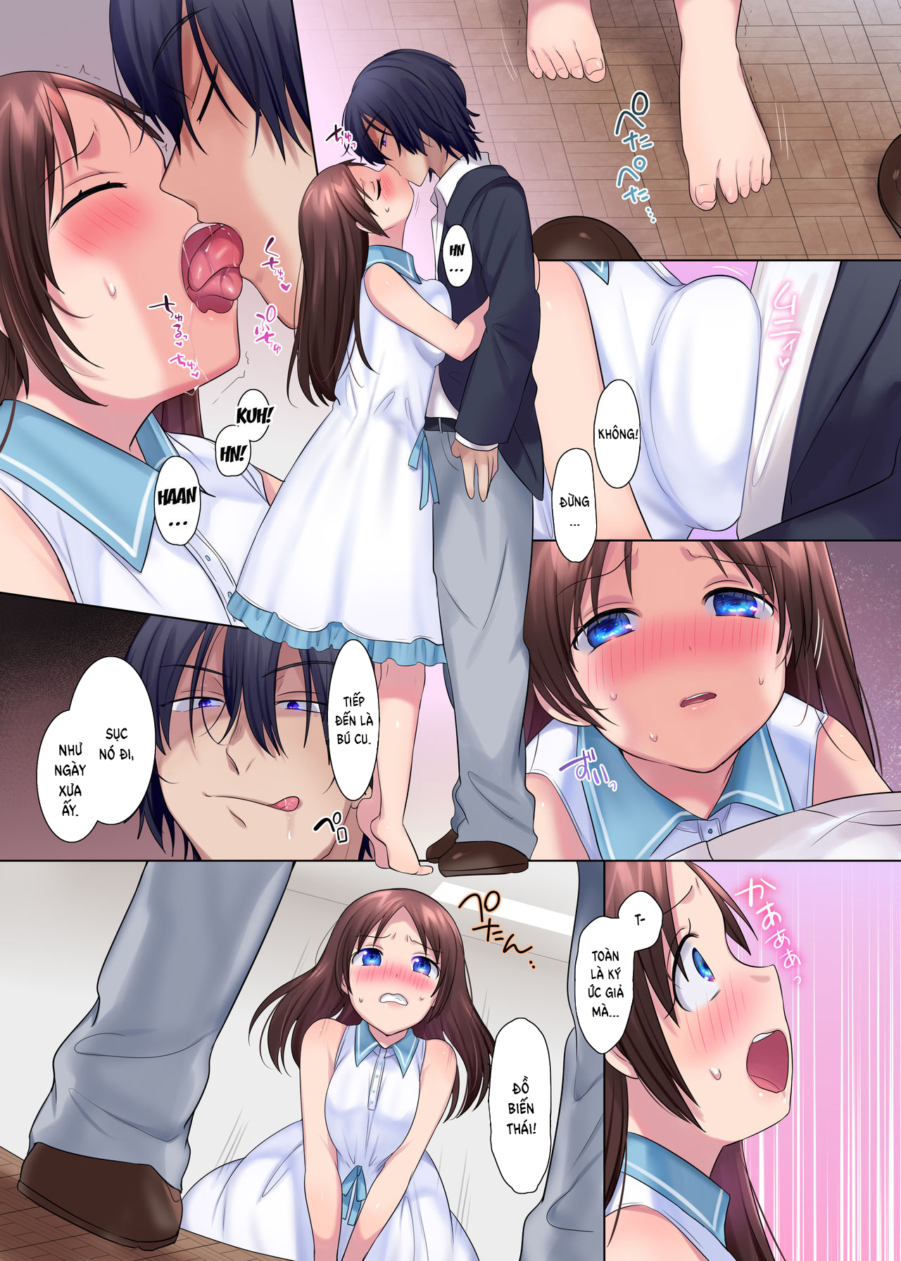 Đọc truyện hentai Cô nàng ngực khủng và gã bạn lắm chiêu - Oneshot