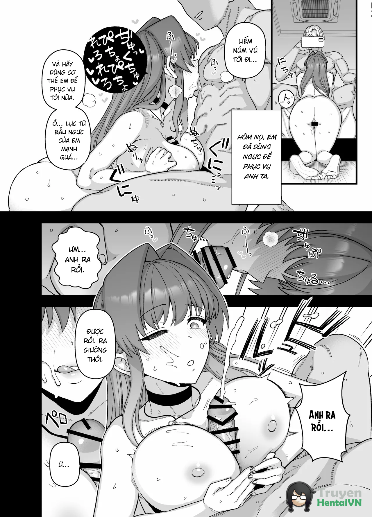 Đọc truyện hentai Netorase Trial Boku no Tame ni Neru Kanojo - Oneshot