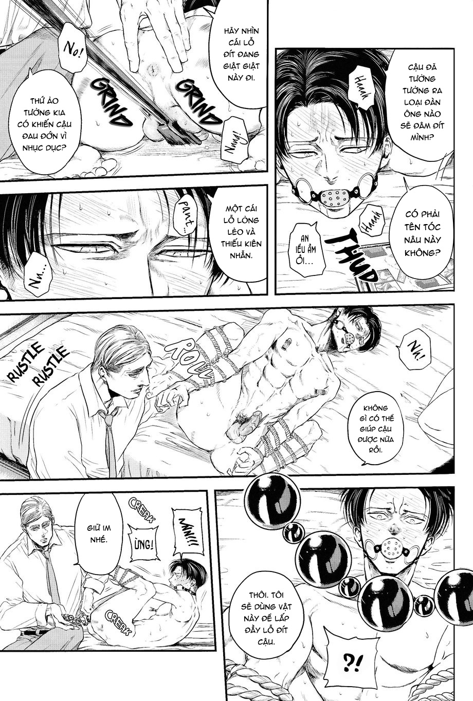 Đọc truyện hentai Bí mật của Levi. - Oneshot