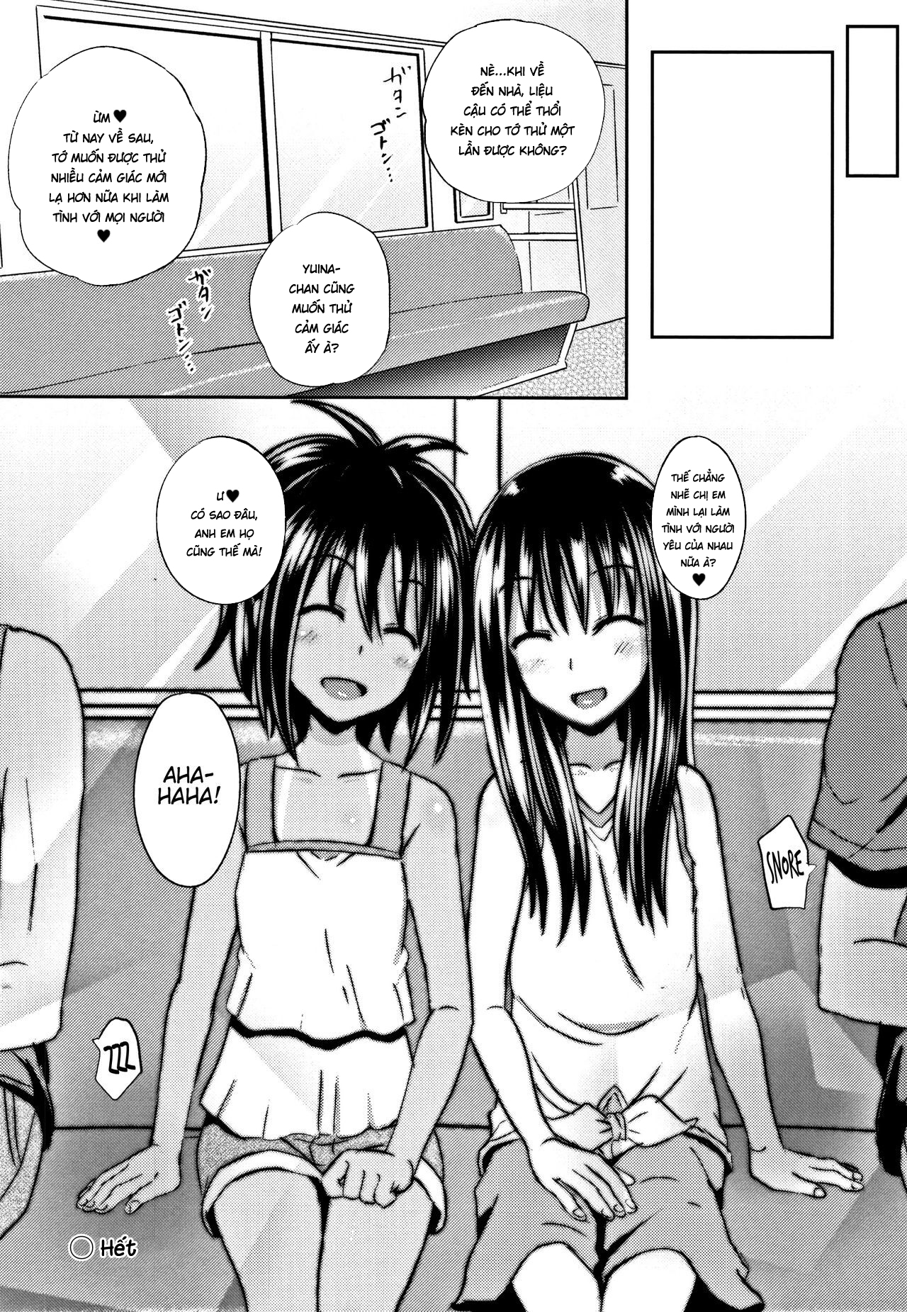 Đọc truyện hentai Nodohame: Imouto Swappi - Chap 3