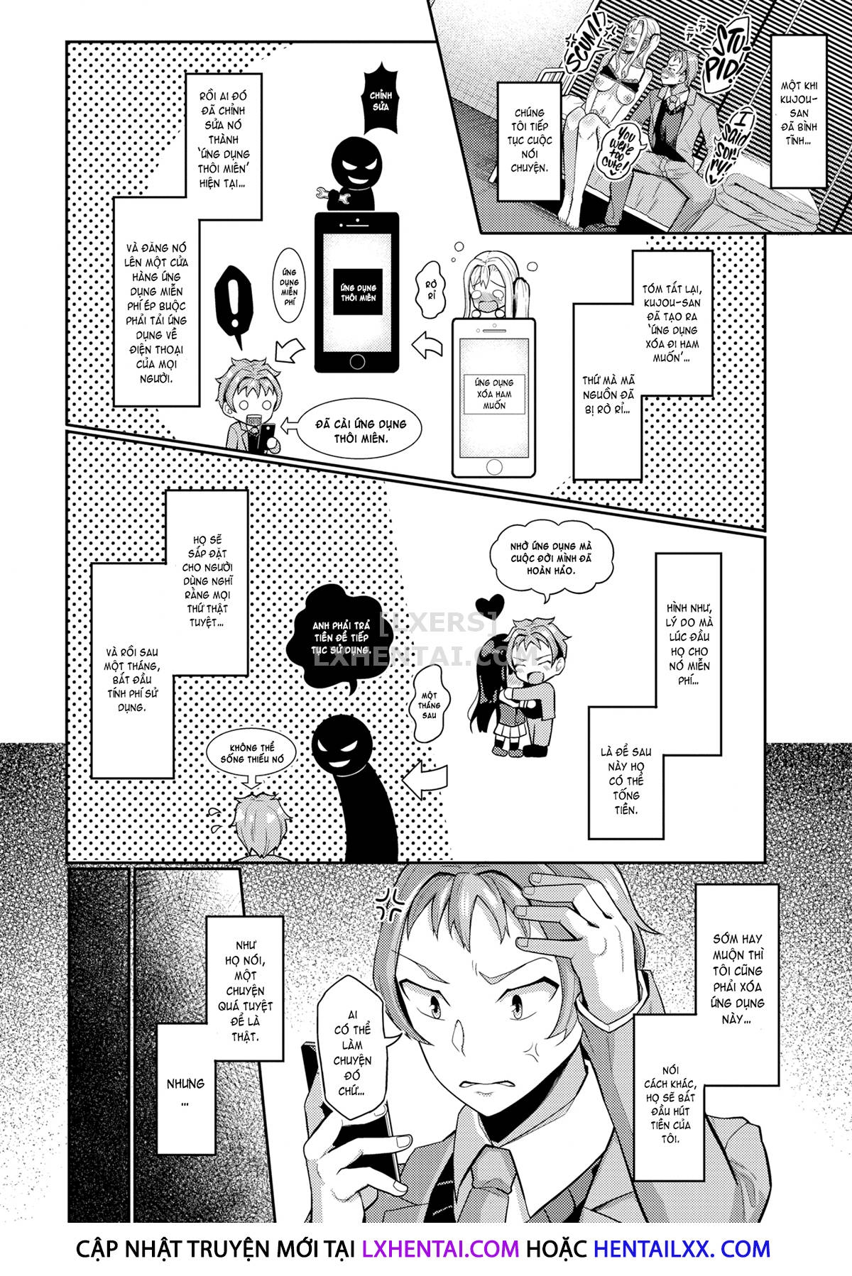 Đọc truyện hentai Ứng dụng thôi miên - Gái ngoan ra không ngừng vì cặc tôi - Chap 11