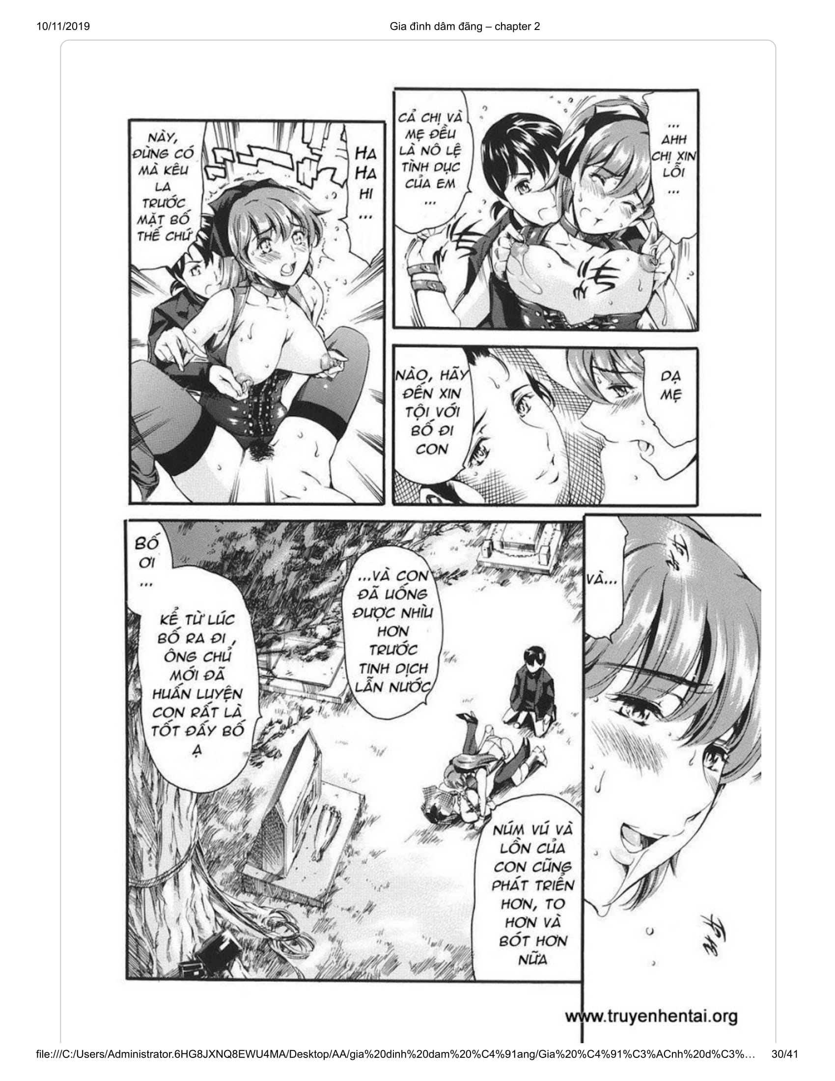 Đọc truyện hentai Katei no Jijou - Chap 3