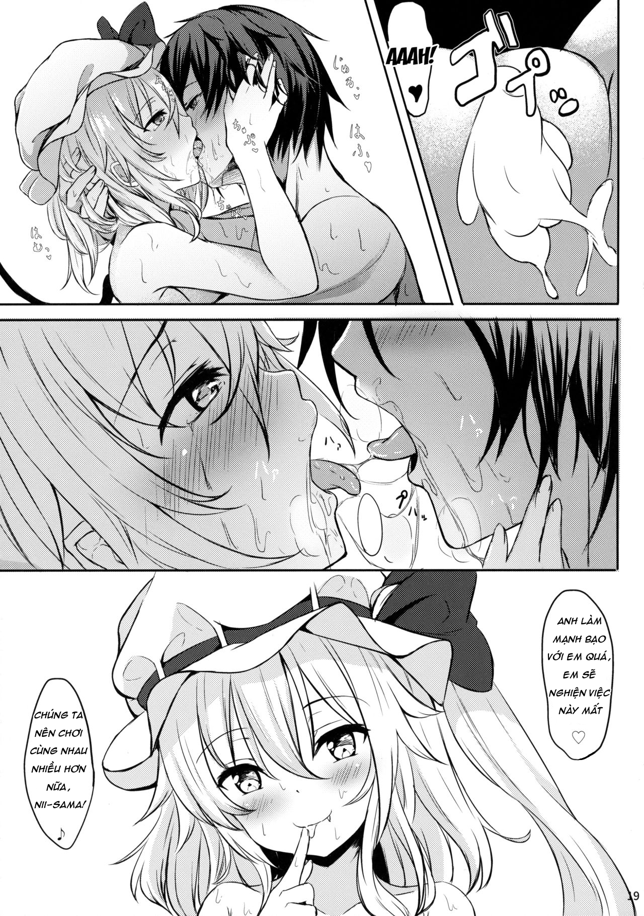 Đọc truyện hentai Flan-chan kara Yuuwaku Saretai!! (Touhou project) - Oneshot đẹp xinh