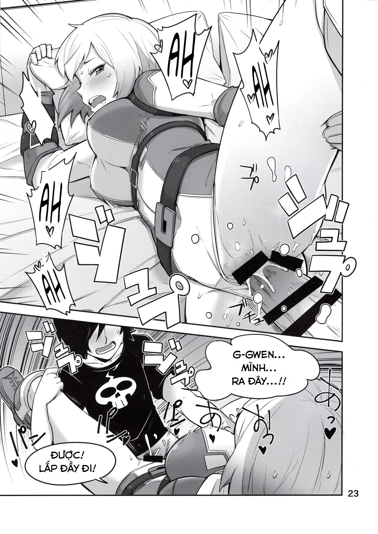 Đọc truyện hentai Gwenpool (Watashi tachi Icya-Love Shimashita) - Oneshot