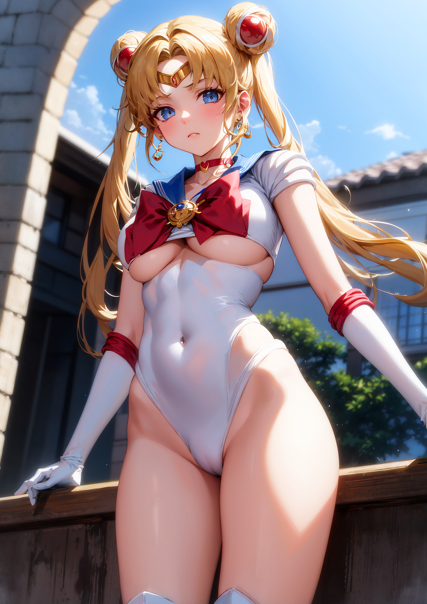 Đọc truyện hentai Tuyển tập Albums Art hentai - Chap 265 - Sailor moon taste in leotards