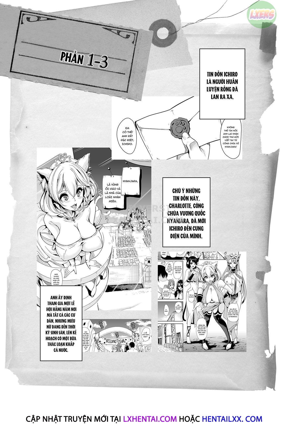 Đọc truyện hentai My Harem in Another World Collection - Chap 10 - Side Story