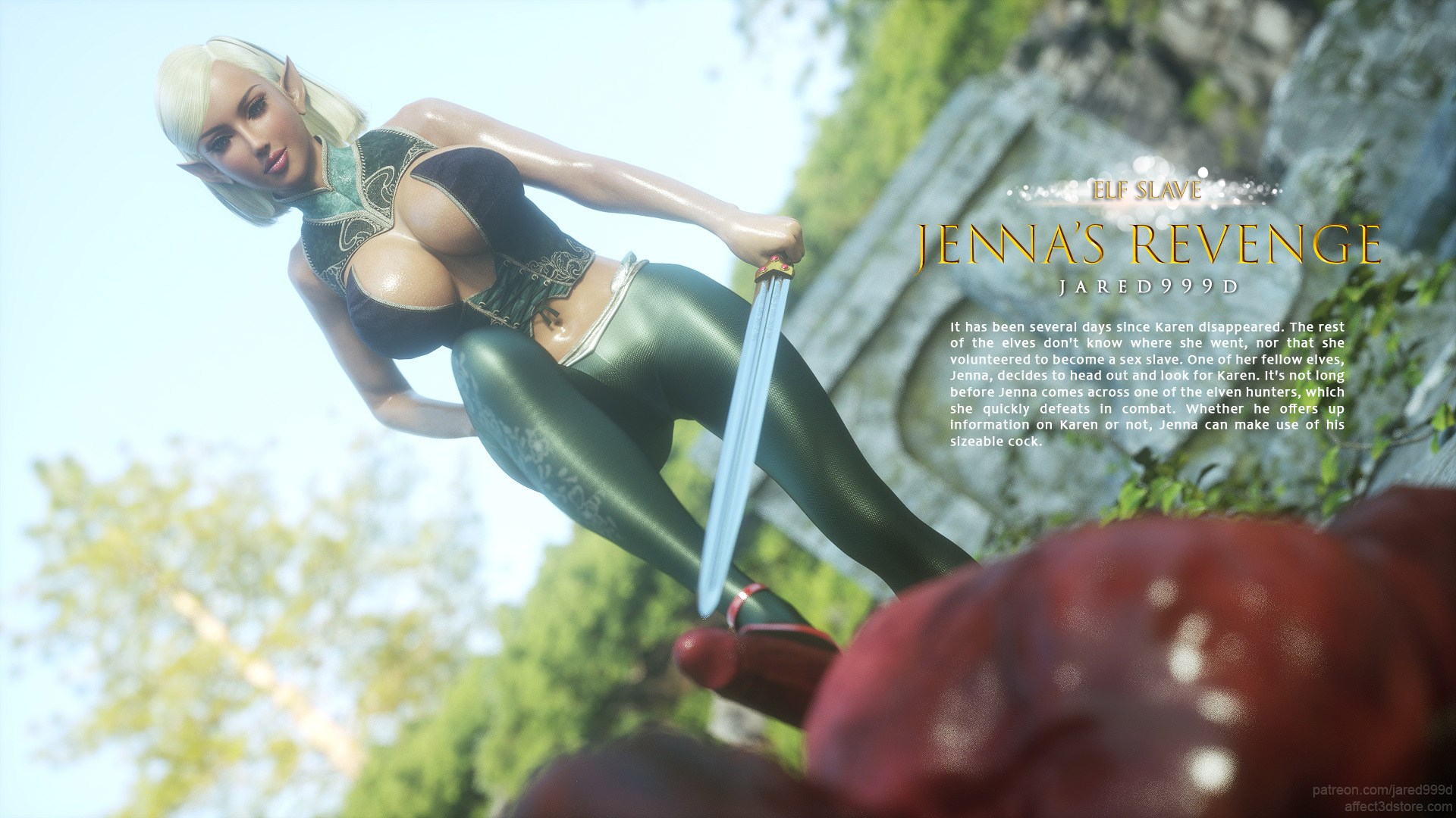 Đọc truyện hentai Elf Slave - Chapter 5.5: Story Digest