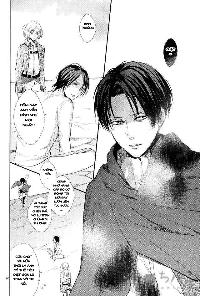 Đọc truyện hentai Ánh sáng phía bên kia (Shingeki no Kyojin) - Oneshot
